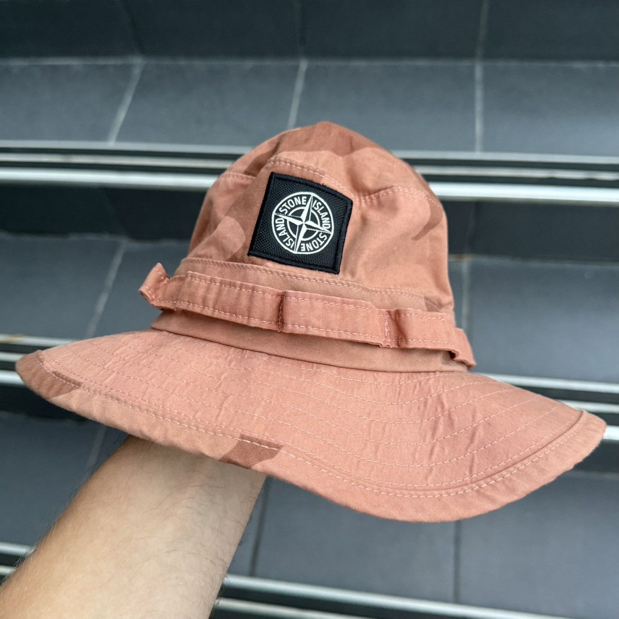 Stone Island × Supreme RARE🔥 Supreme Stone Island Camo Boonie Size ONE SIZE - 2 Thumbnail