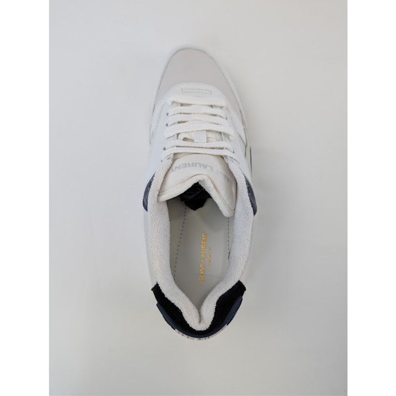 Saint Laurent Paris o1rshd1 Q:3 / Bump 15 Low-Top Sneaker Blanc Optique / Soft A Size US 10 / EU 43 - 18 Thumbnail