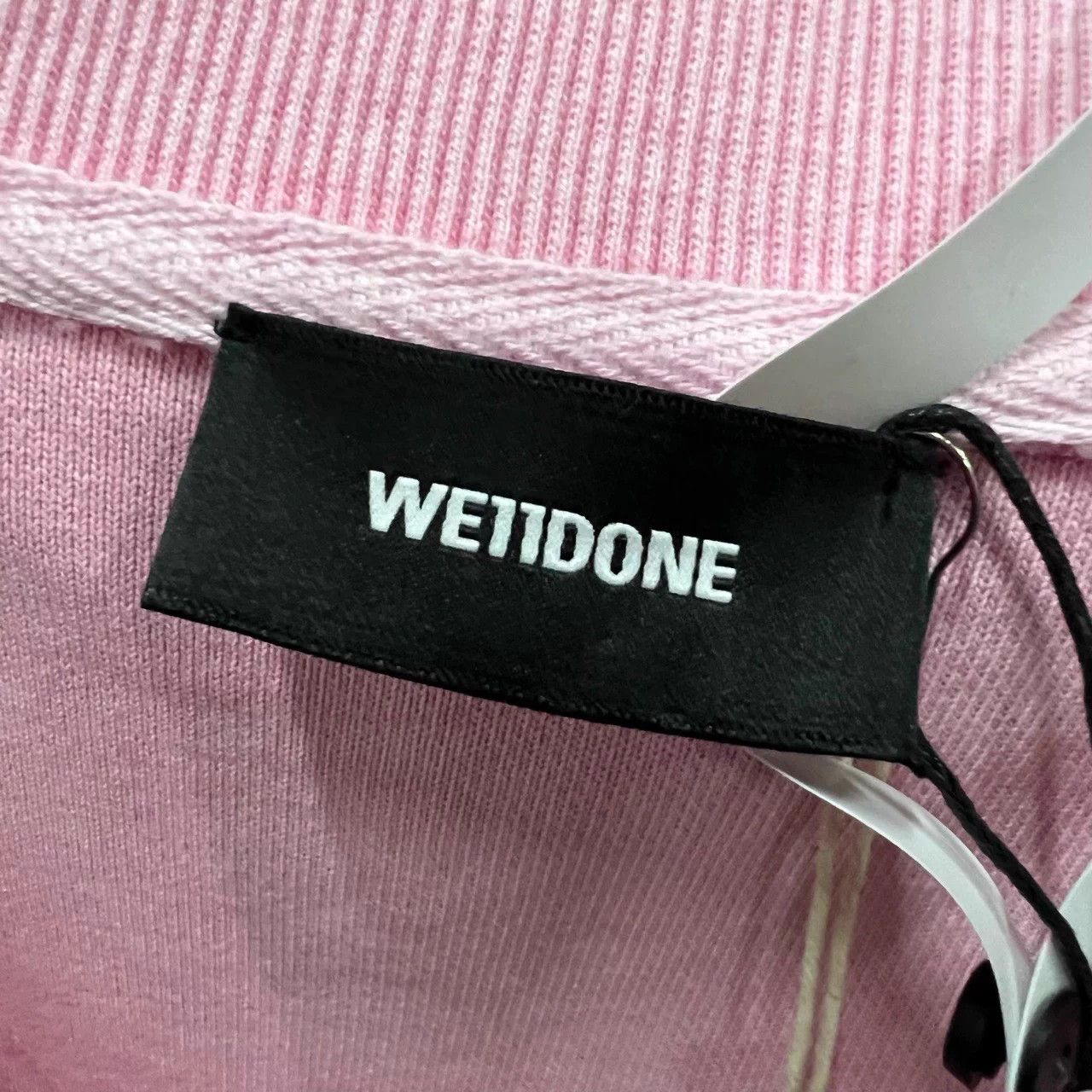 WE11DONE WE11DONE pink logo V-neck vest S size Size S / US 4 / IT 40 - 3 Thumbnail
