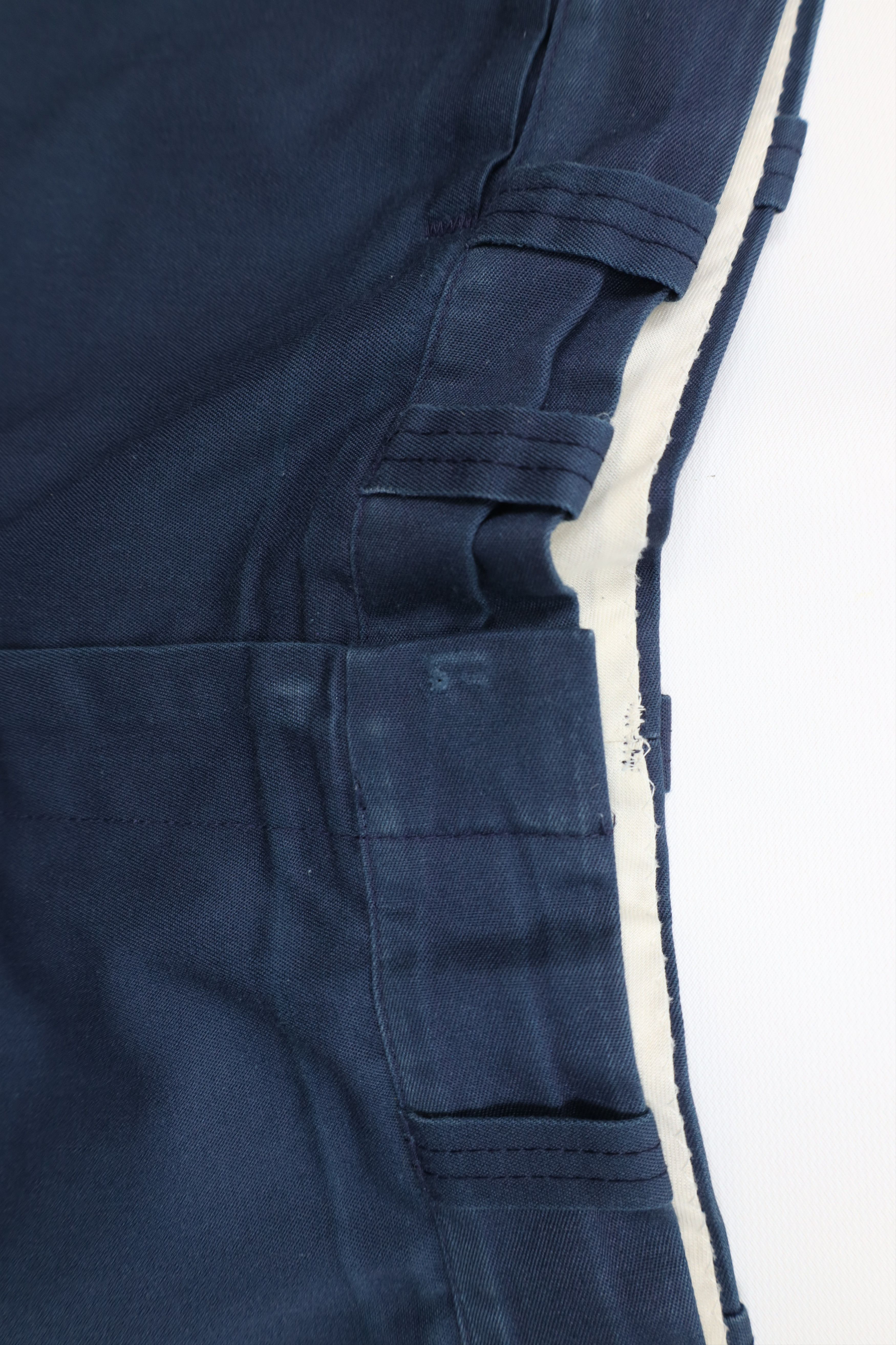 Big Mac Vintage 70s Big Mac Workwear Wide Leg Chino Pants Blue USA Size US 36 / EU 52 - 8 Thumbnail