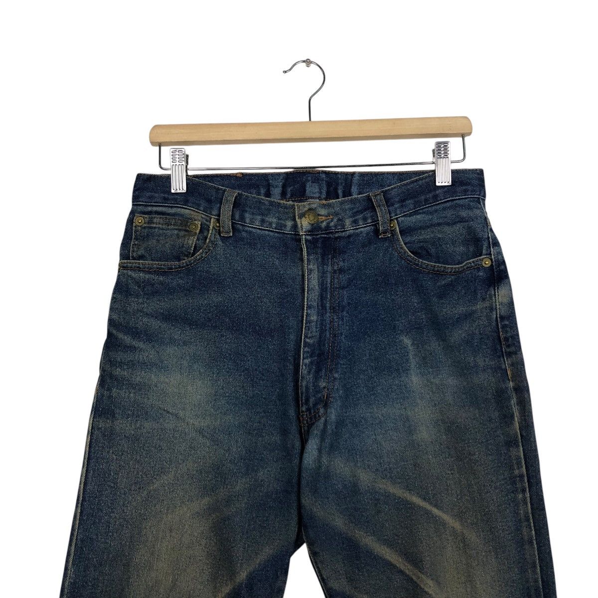 Japanese Brand × Vintage 📌Vintage Denim Jeans Osj Biker Issey Miyake Size US 30 / EU 46 - 4 Thumbnail