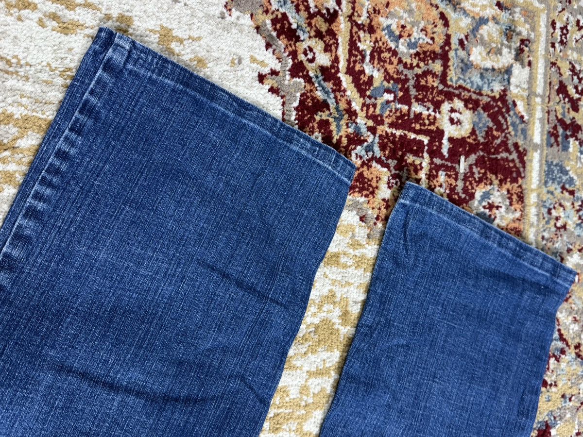 Japanese Brand × Kapital ᶠᵃⁿᶜʸᵍᵘʸ Y2K Flared Denim Boootcut Flared Jeans Cargo Pant Size US 32 / EU 48 - 5 Thumbnail