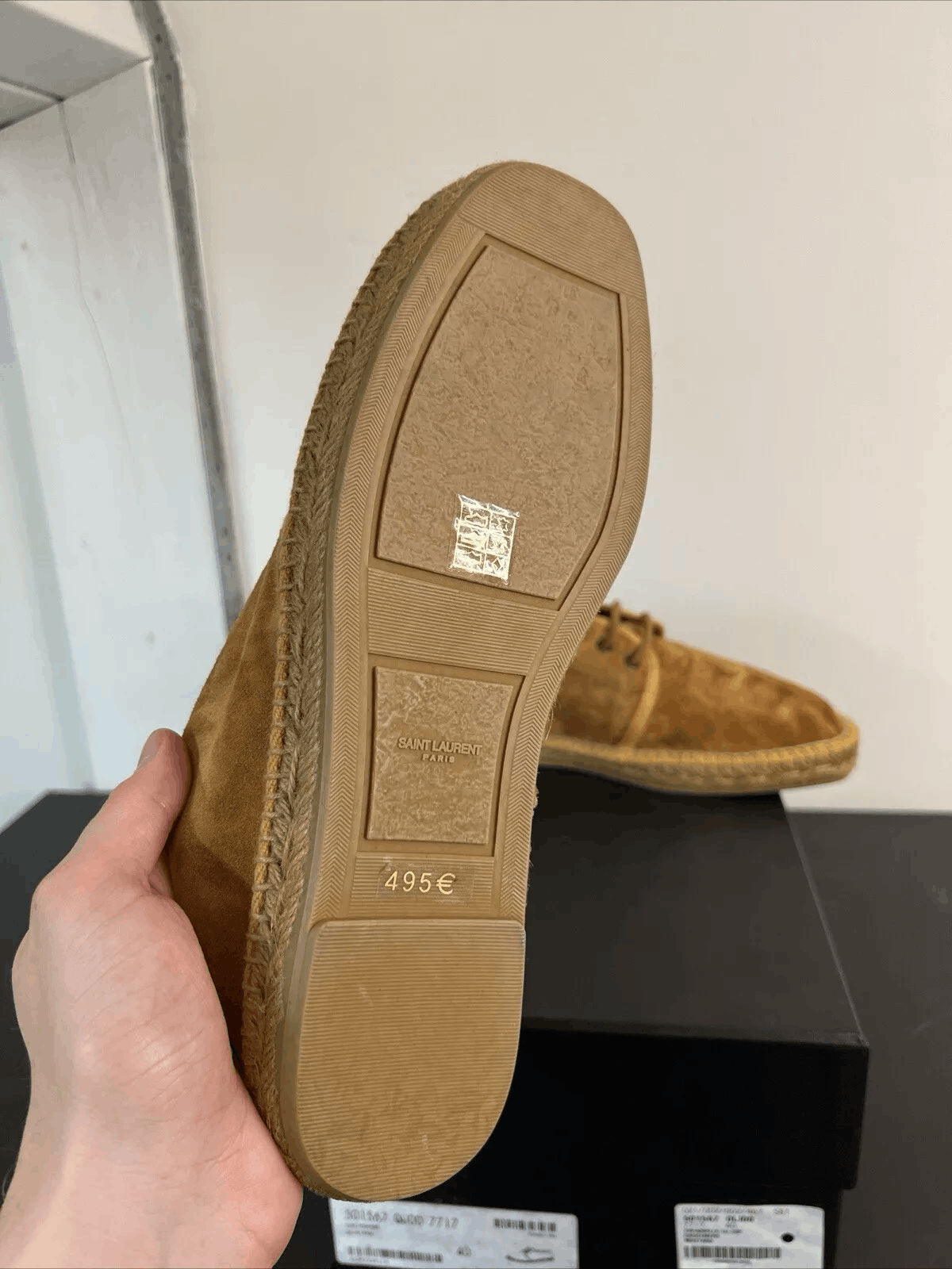 Yves Saint Laurent YSL Saint Laurent Espadrille Suede Loafer Cachemere Land Size US 7 / EU 40 - 7 Thumbnail