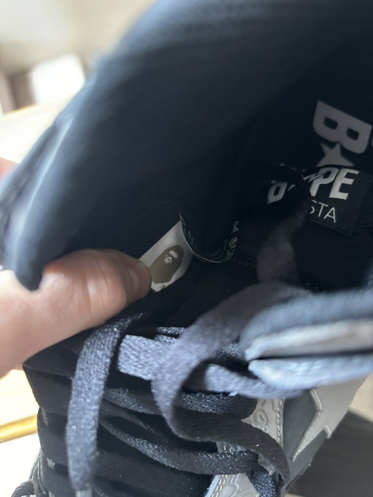 Bape Bape Sta Court Shadow High Sneakers Size US 12 / EU 45 - 11 Thumbnail