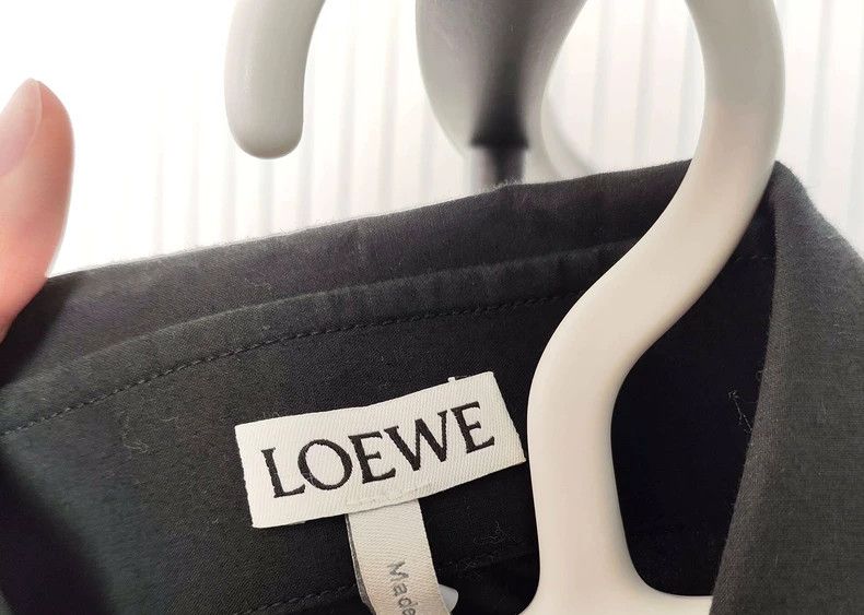 Loewe LOEWE White and black striped shirt Size XS / US 0-2 / IT 36-38 - 3 Thumbnail