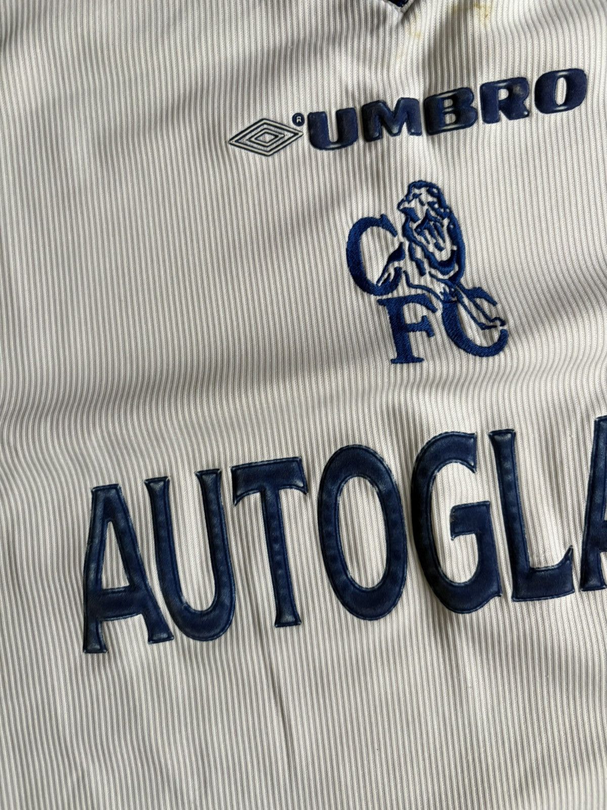 Chelsea Soccer × Umbro Vintage Chelsea Fc Umbro Away 1999/2000 Football Jersey Size US L / EU 52-54 / 3 - 3 Thumbnail