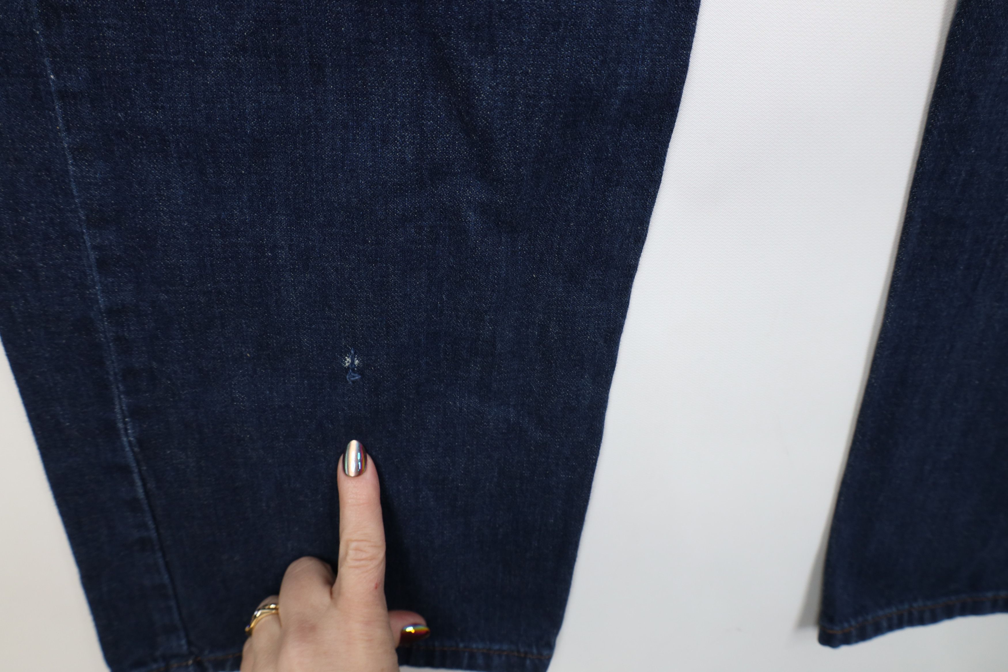 Levi's Vintage Y2K Levis 569 Loose Fit Straight Wide Leg Jeans Blue Size US 34 / EU 50 - 5 Thumbnail