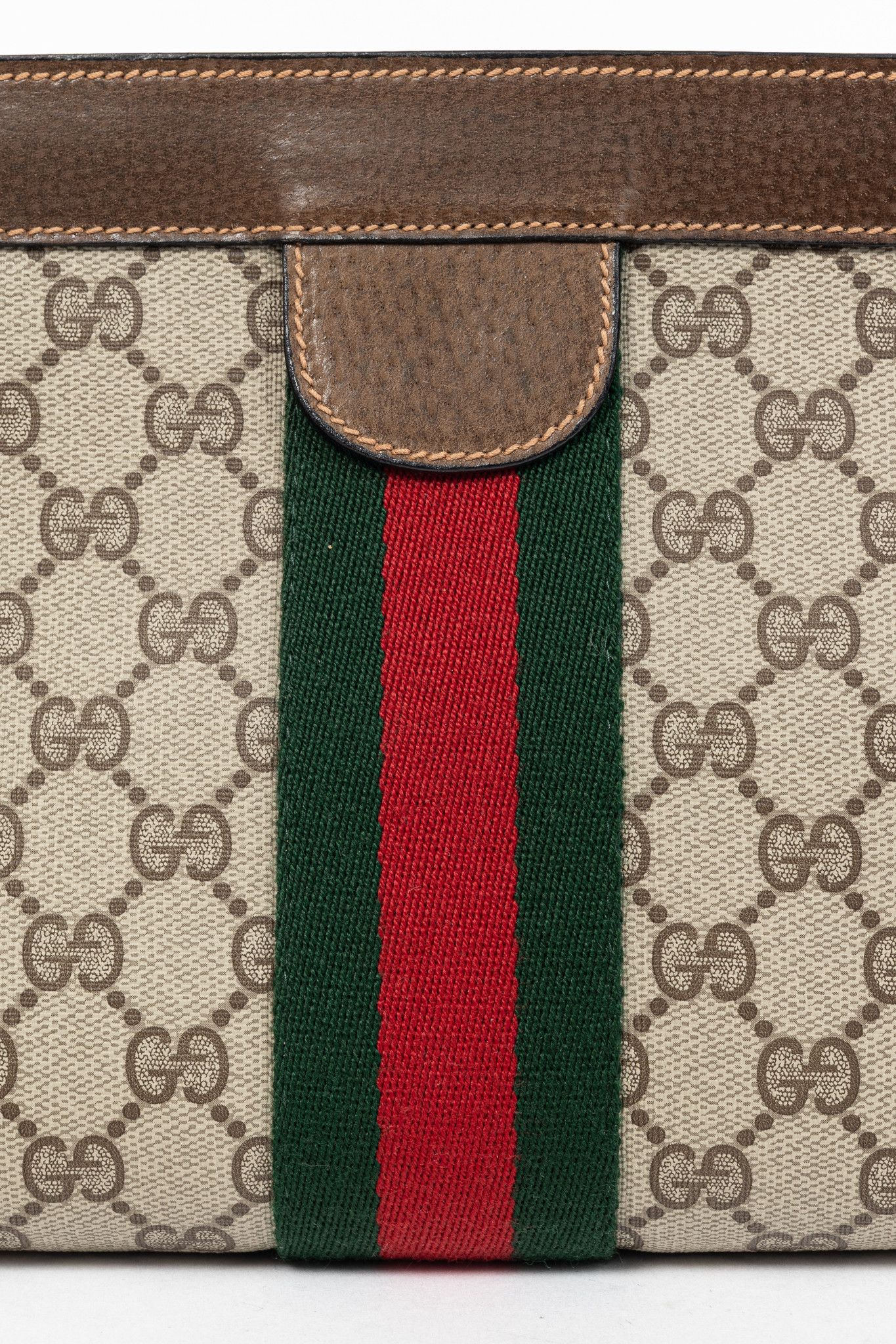 Gucci Gucci Accessory Collection GG Canvas Web Oversized Clutch Size ONE SIZE - 7 Thumbnail
