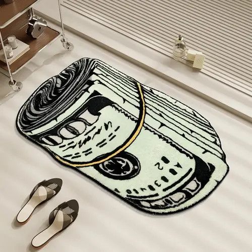 VIBE 3D Money Shape Soft Rug Size ONE SIZE - 6 Thumbnail