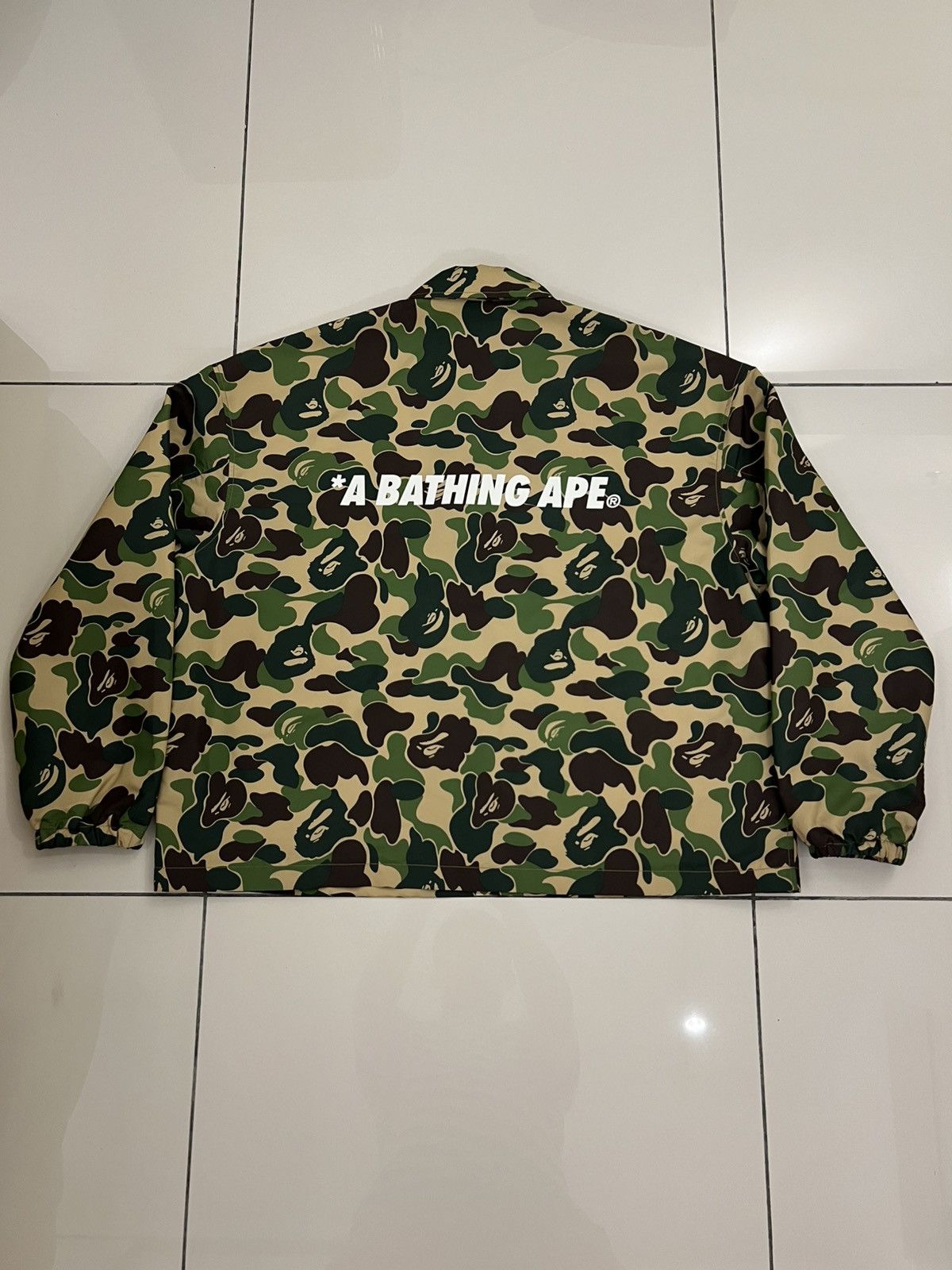 Bape ABC Camo Relaxed Coach Jacket FW19 Size US L / EU 52-54 / 3 - 2 Thumbnail