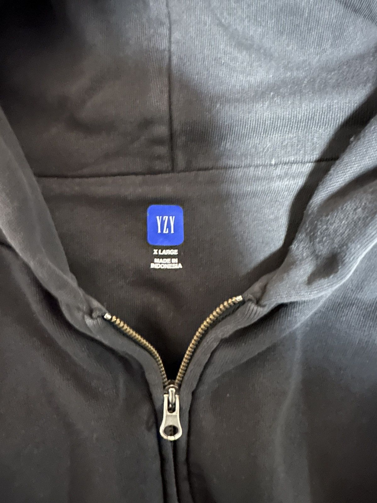 Yeezy Unreleased Yeezy Gap Black Zip-up hoodie Size US XL / EU 56 / 4 - 4 Thumbnail