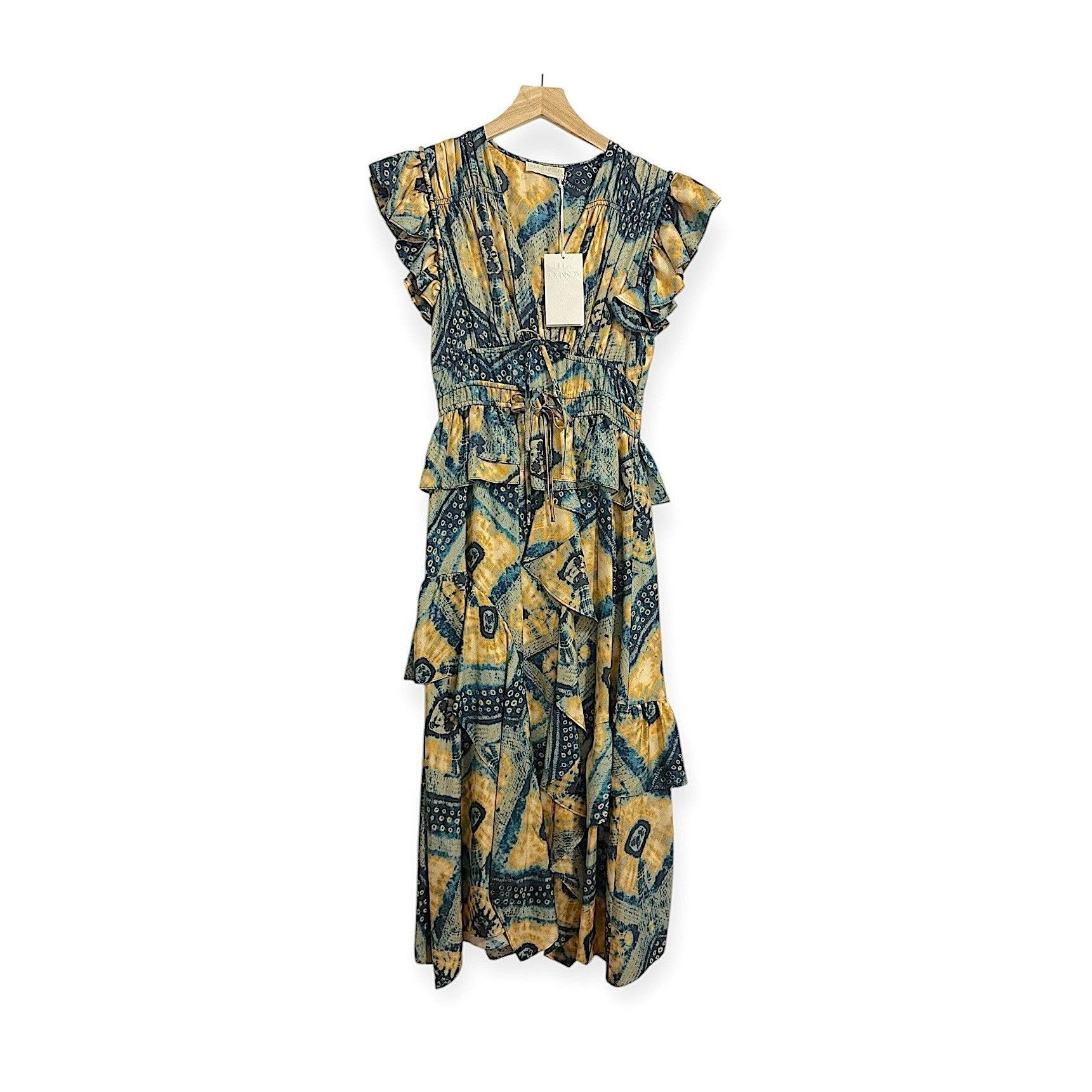 Ulla Johnson Ulla Johnson Avia Dress, Silk Midi Dress, Size 0, NWT Size XS / US 0-2 / IT 36-38 - 1 Thumbnail