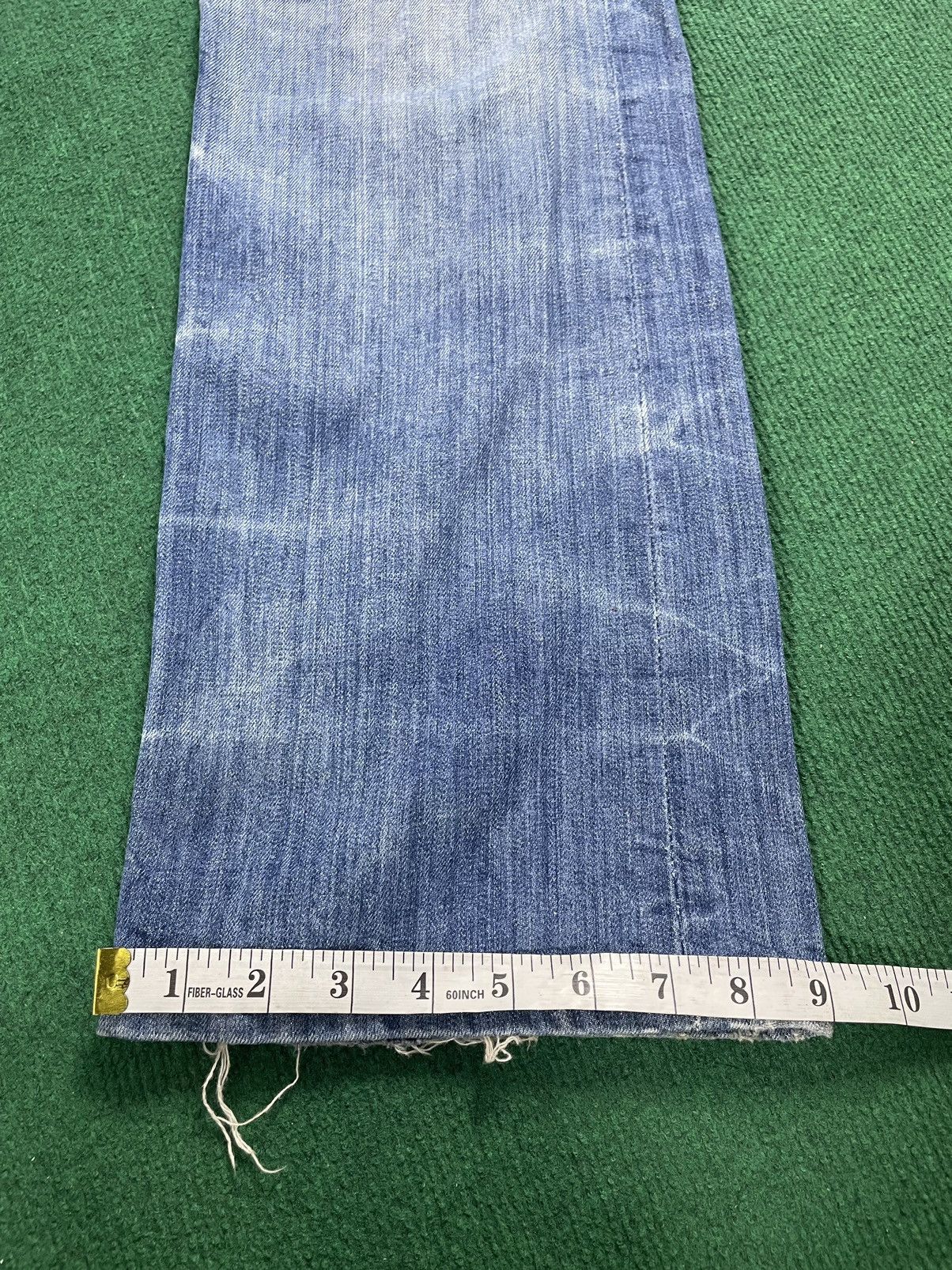 Japanese Brand Vintage Taverniti Flair Cut Jeans Size US 34 / EU 50 - 15 Thumbnail