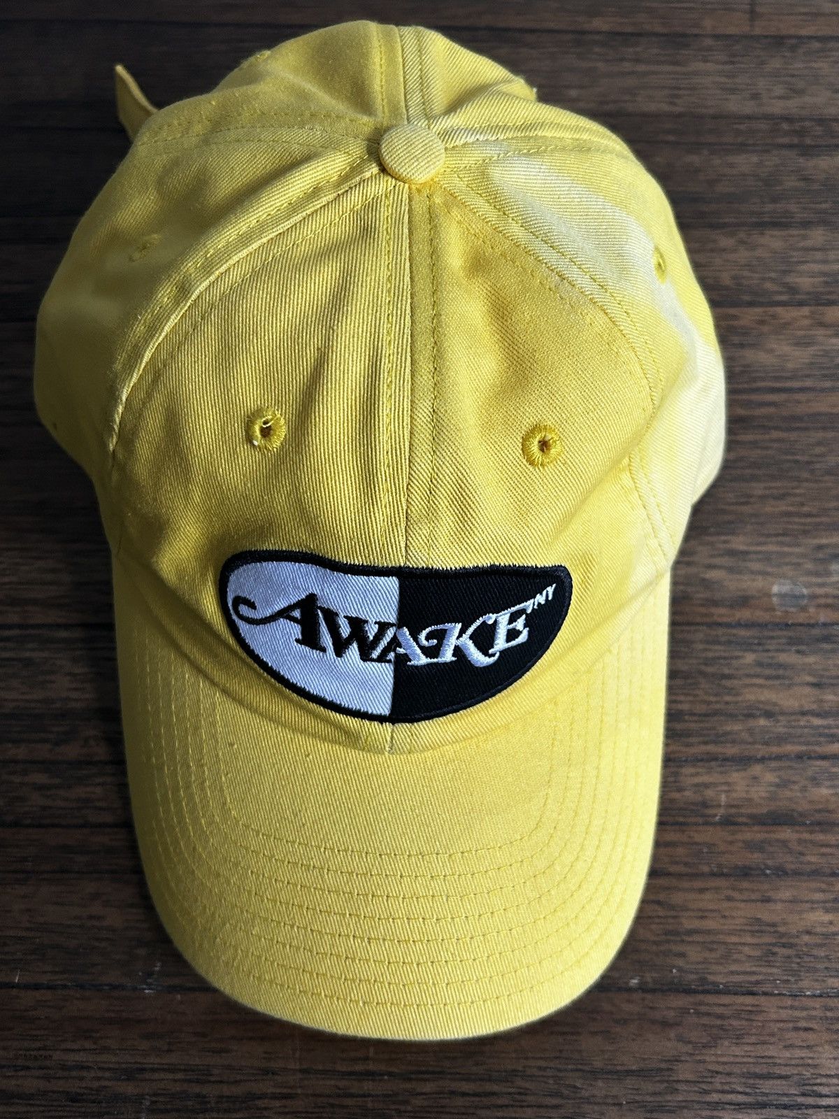 Awake NY Awake NY Hat Adjustable Classic Logo Yellow Size ONE SIZE - 2 Thumbnail