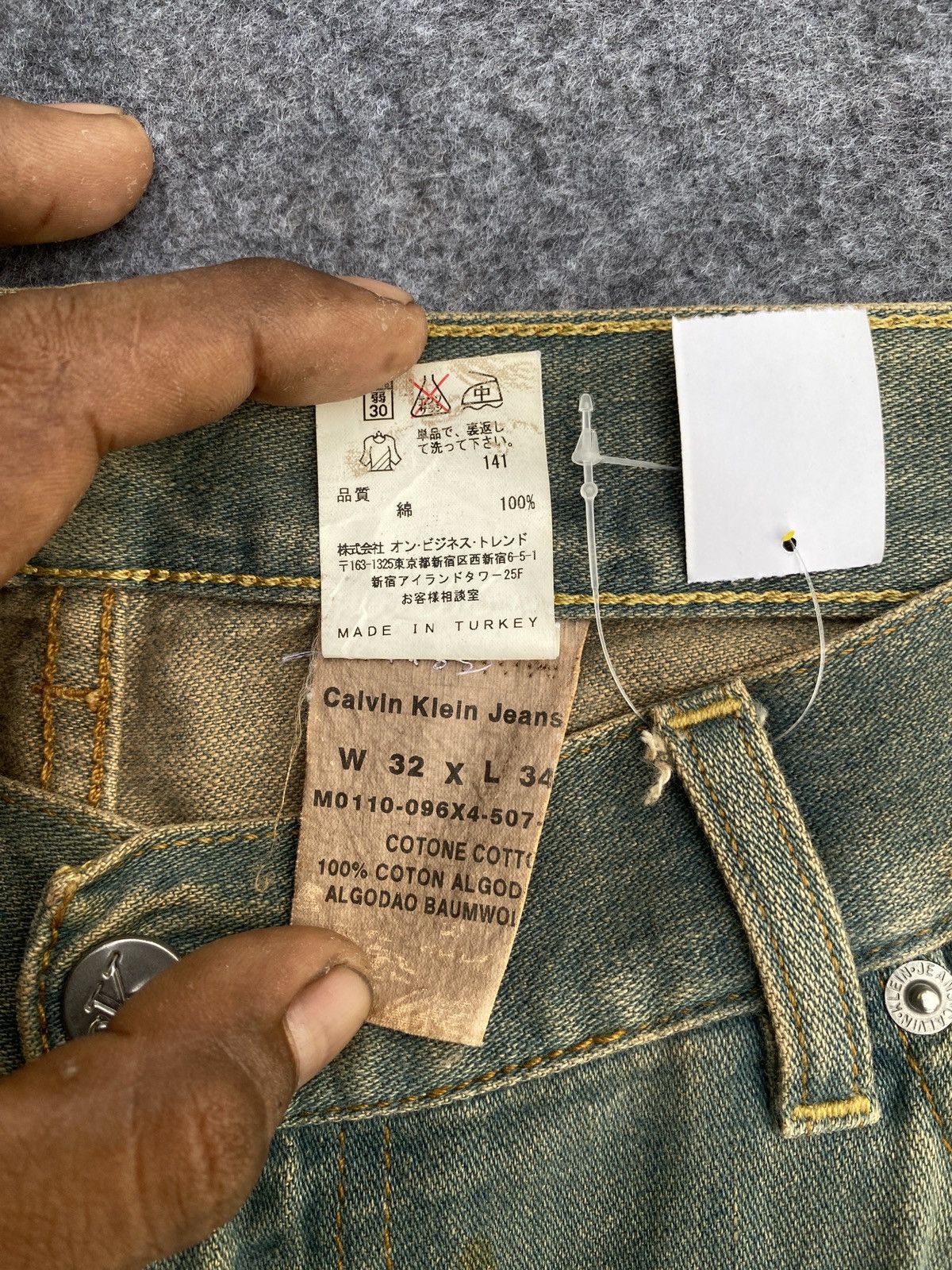 Calvin Klein × If Six Was Nine Vintage calvin Klein straight cut denim Size US 32 / EU 48 - 11 Thumbnail