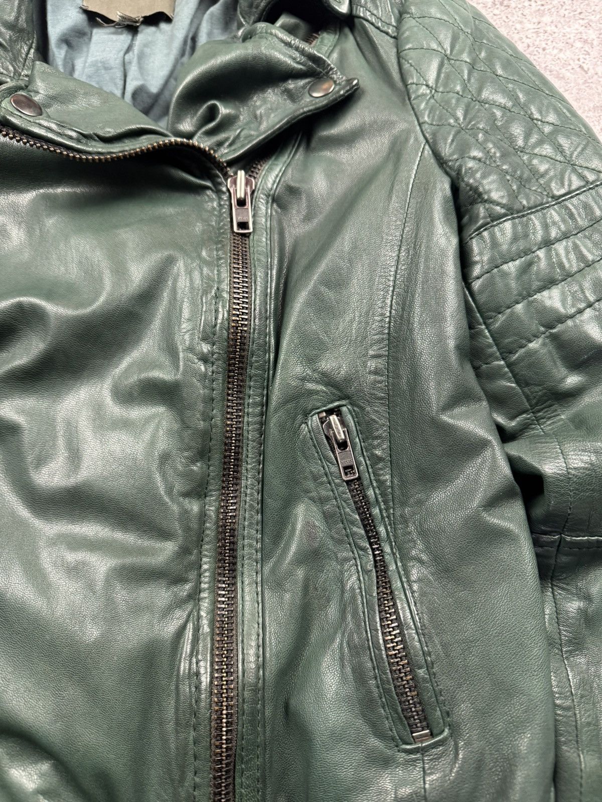 Japanese Brand 00s Japanese Y2k Biker Leather Belt Jacket If9was6 LGB Style Size M / US 6-8 / IT 42-44 - 7 Thumbnail
