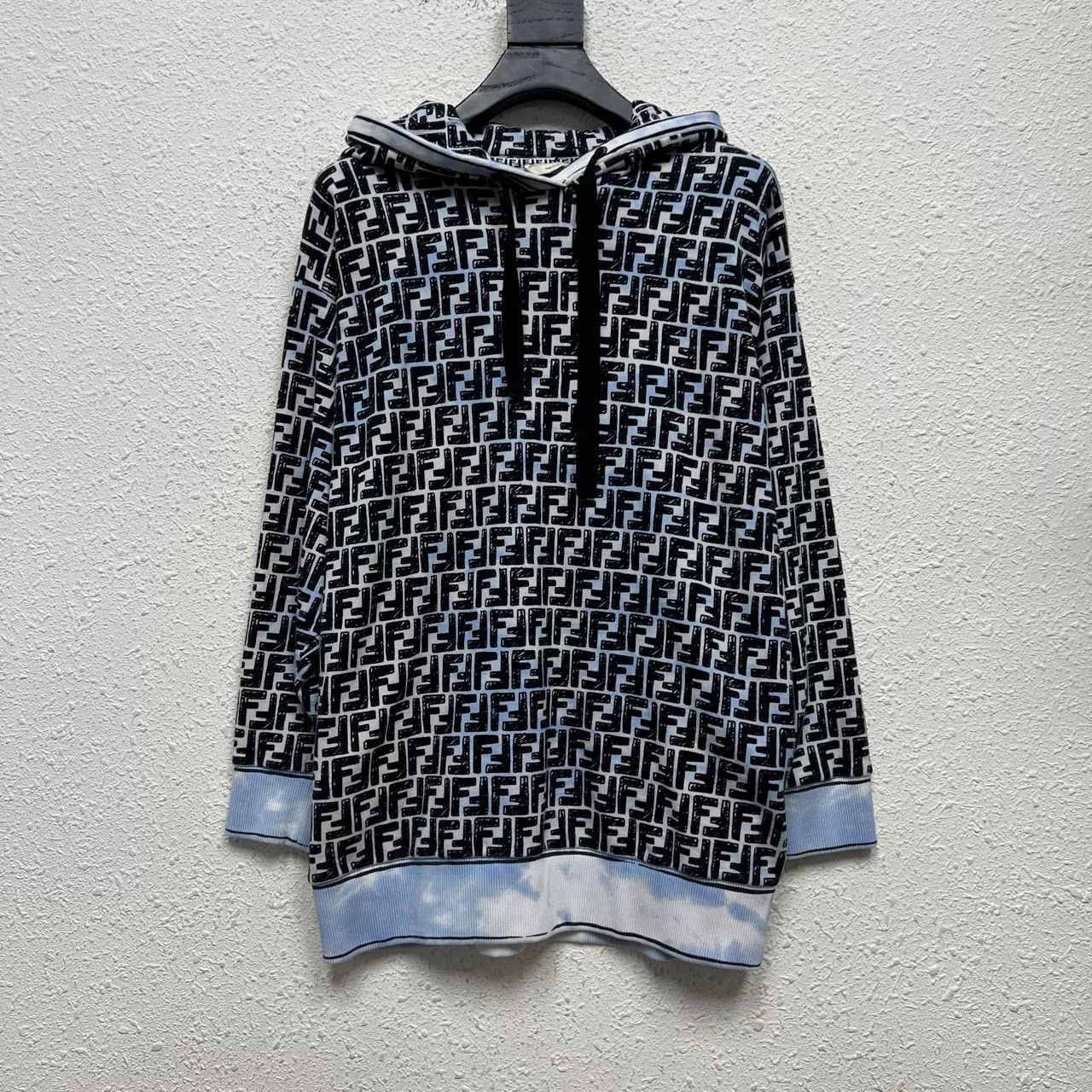 Fendi fendi logo printed colorful hoodie size M Size M / US 6-8 / IT 42-44 - 1 Thumbnail