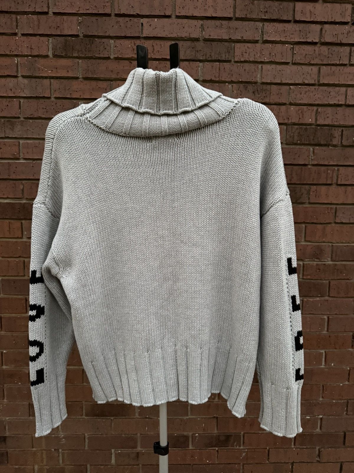 ELAN Elan Boye Sweater Grey Free Love Sleeves Womens Size Medium Size M / US 6-8 / IT 42-44 - 4 Thumbnail