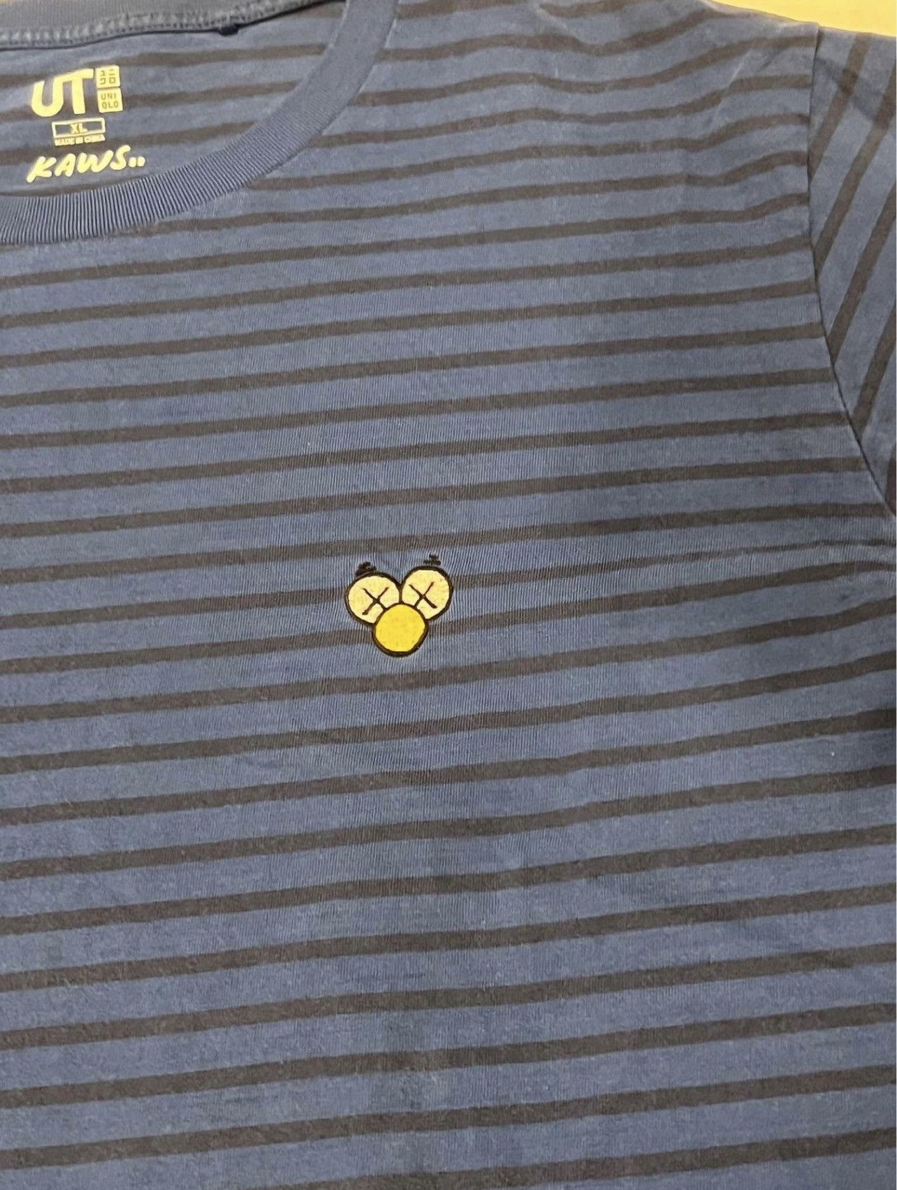 Kaws × Uniqlo Kaws x Uniqlo x Sesame Street Striped T-Shirt Size US XL / EU 56 / 4 - 2 Thumbnail