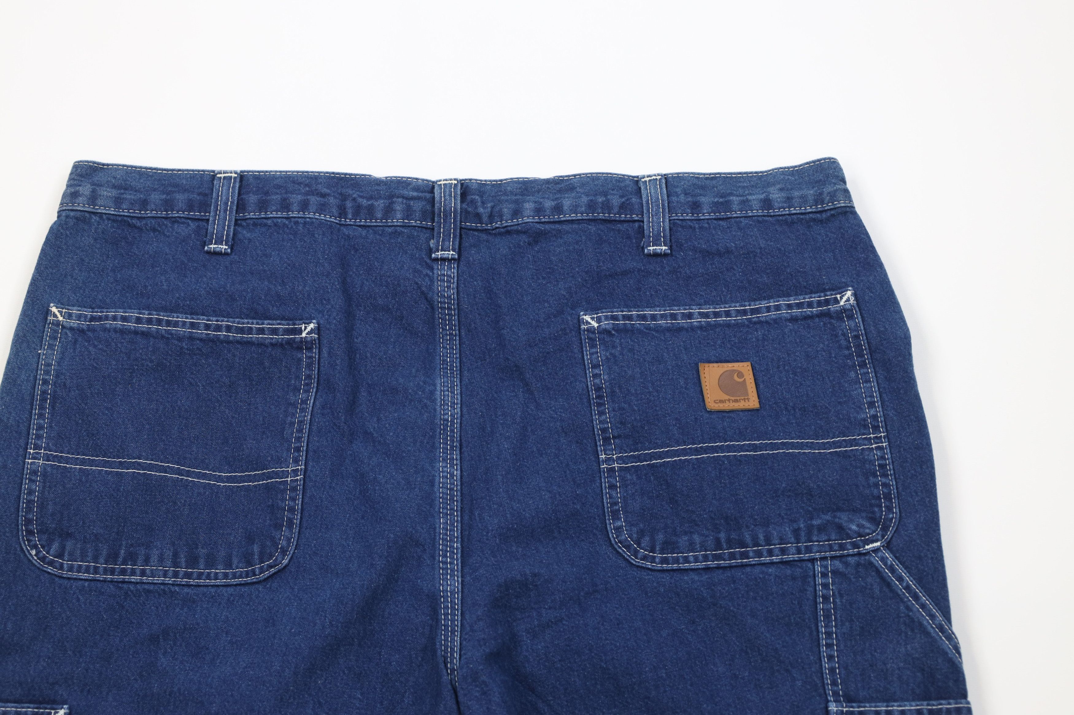 Carhartt Vintage Y2K Carhartt Wide Leg Dungaree Denim Jeans Cotton Size US 38 / EU 54 - 10 Thumbnail