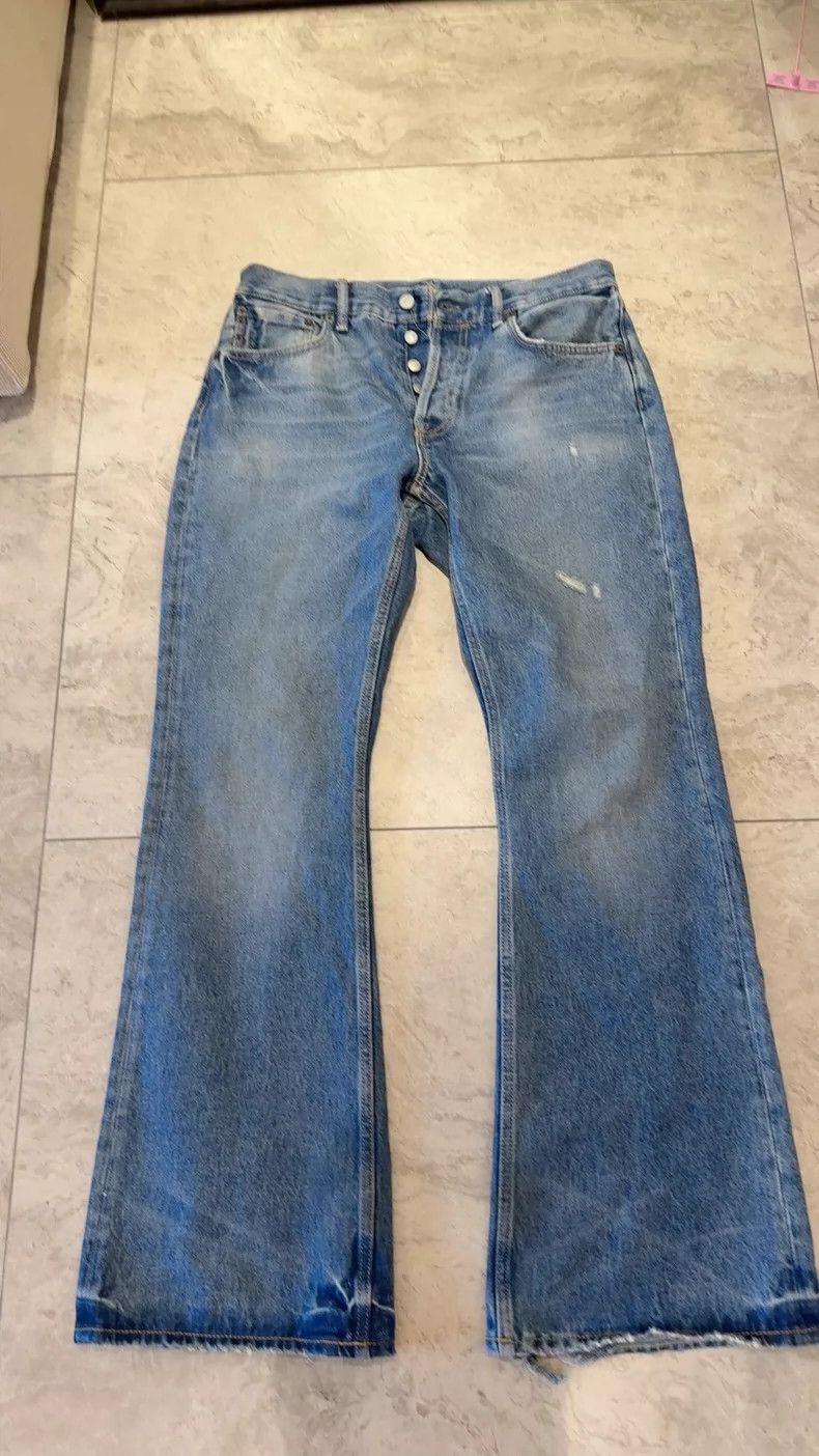 Acne Studios acne studios Destroy washed jeans 2504-Nextarrow Size US 32 / EU 48 - 2 Thumbnail