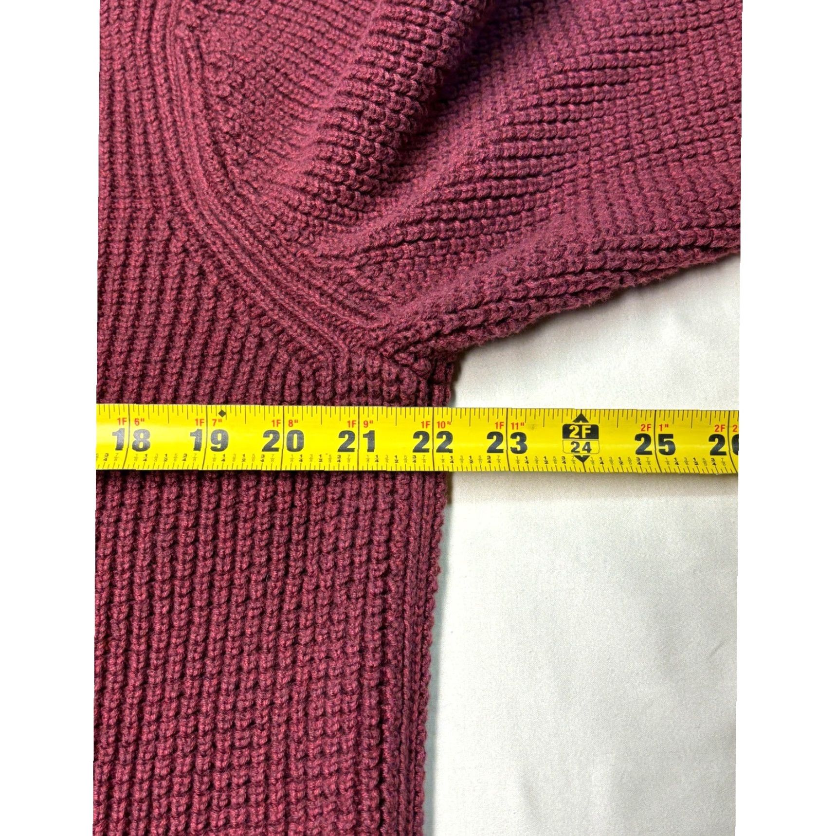 Vintage L.L.Bean Men's XL Tall 1/4 Zip Organic Cotton Waffle Knit Pullover Sweater Size US XL / EU 56 / 4 - 6 Thumbnail