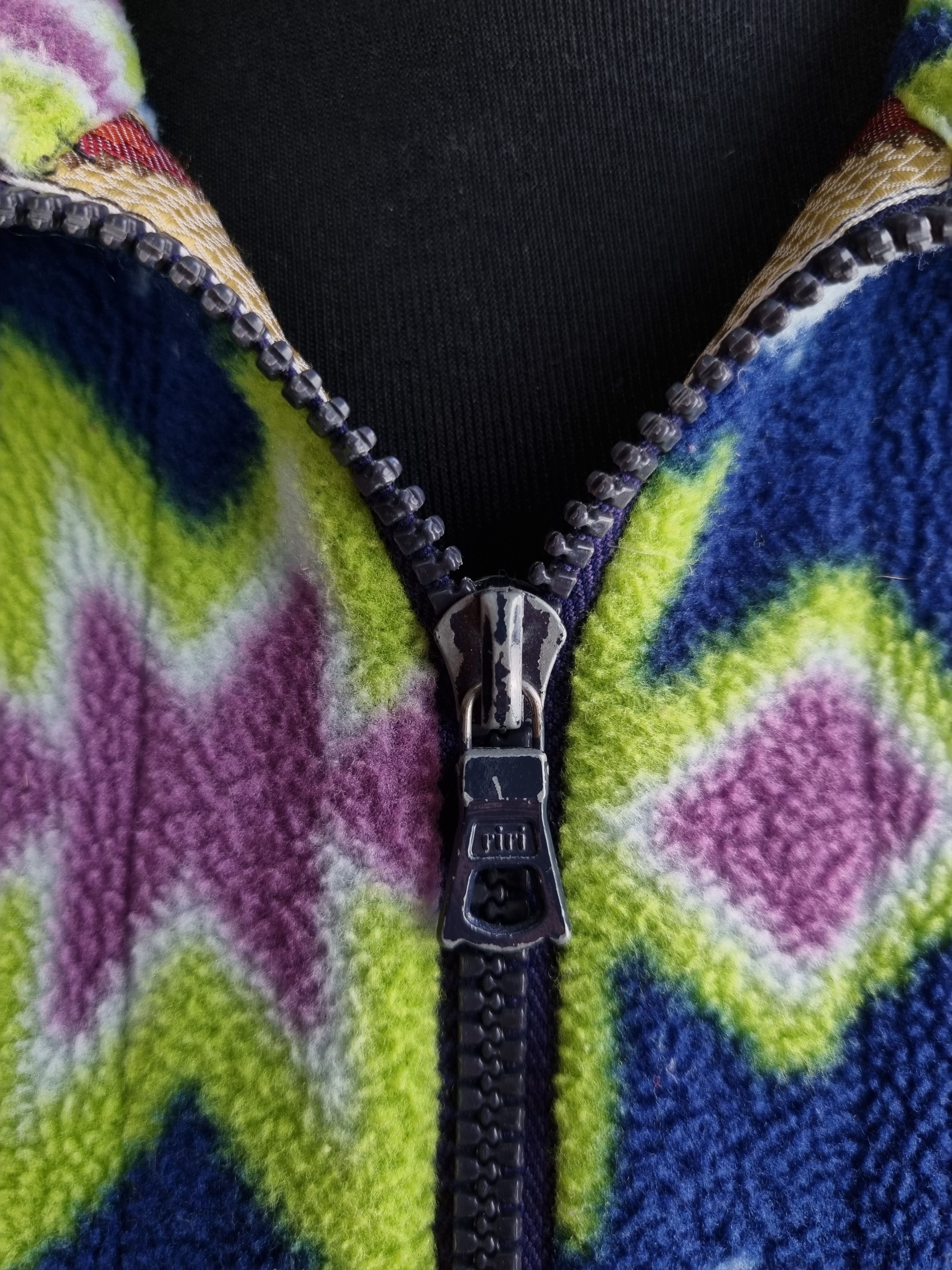 Kappa × Vintage 80s Rare Navajo Design Kappa Fleece Pullover Size US L / EU 52-54 / 3 - 17 Thumbnail