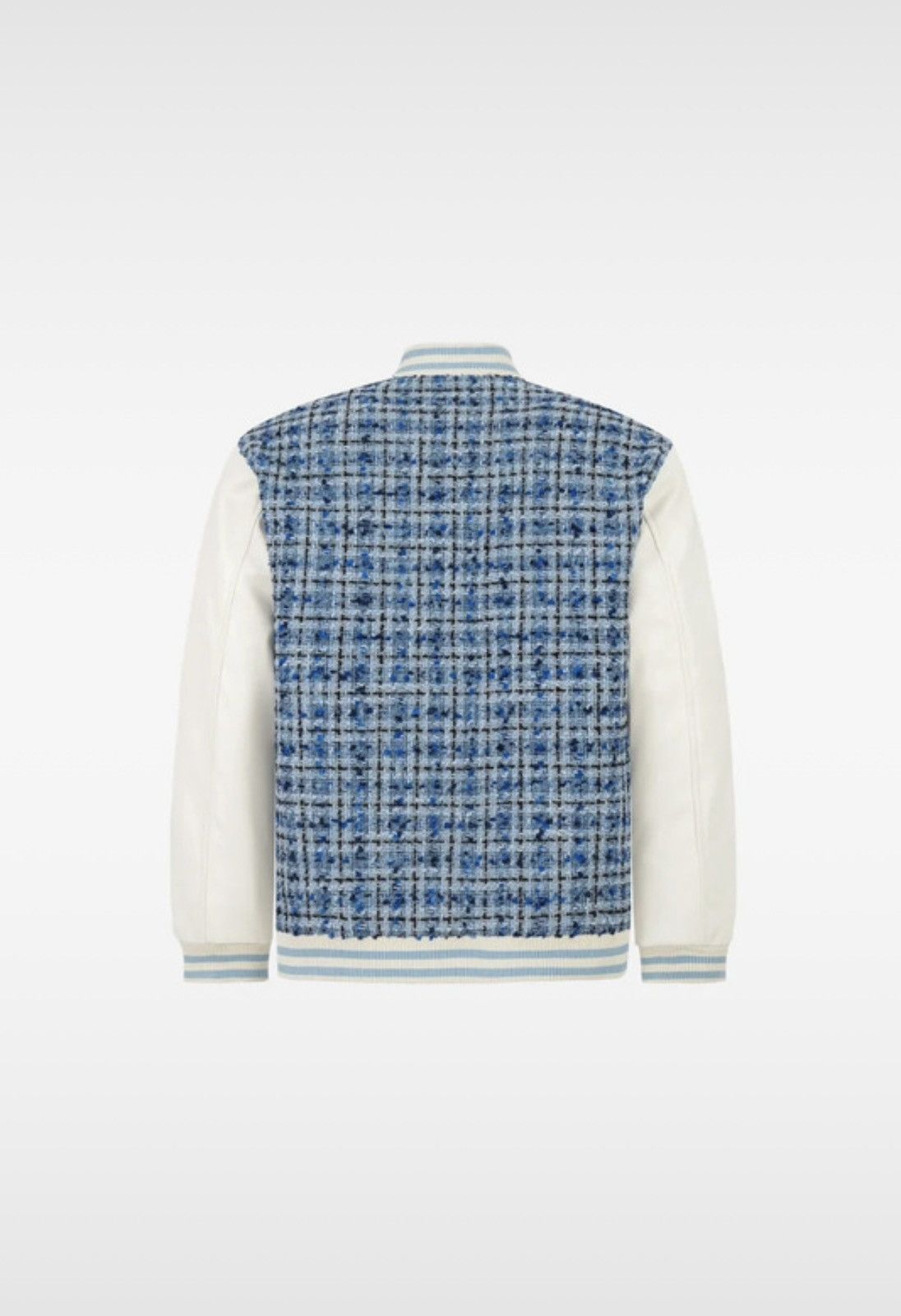 YITAI Marine Tweed Varsity Jacket Size US L / EU 52-54 / 3 - 11 Thumbnail