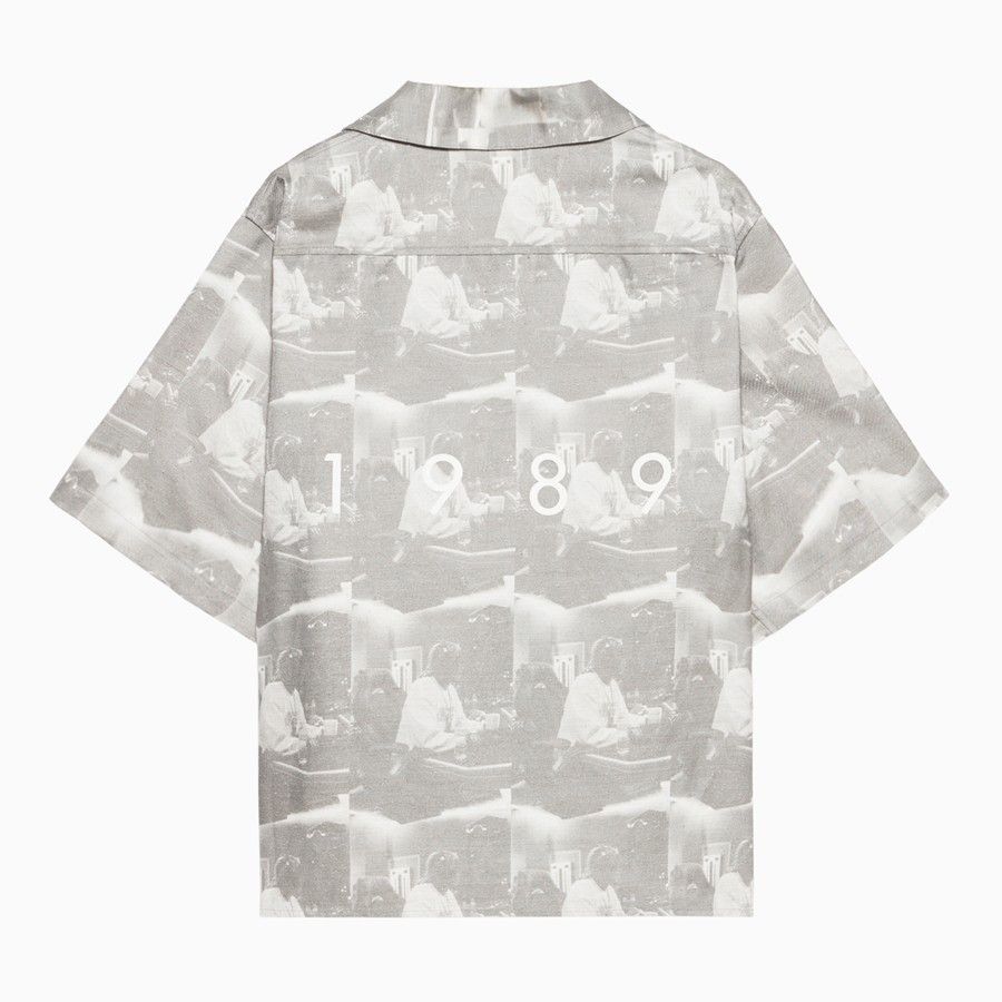 1989 STUDIO o1d2blof1124 Print Short Sleeve Shirt in Multicolor Size US L / EU 52-54 / 3 - 2 Thumbnail