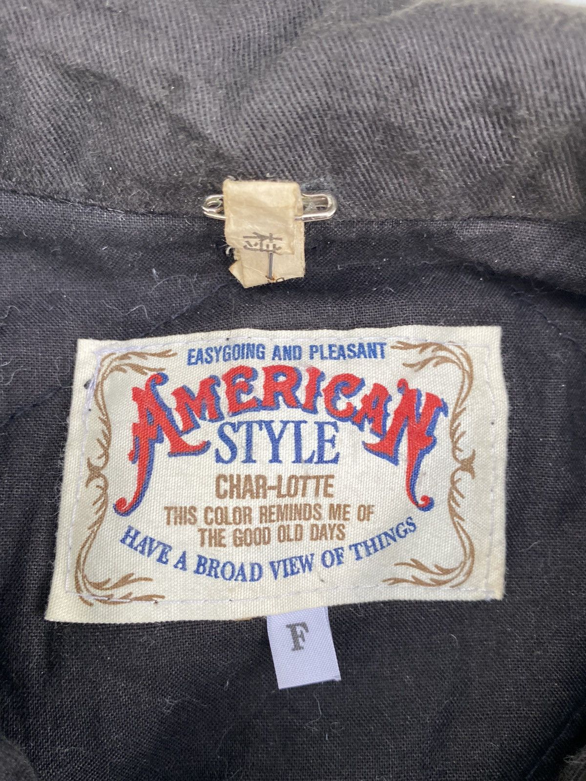 Vintage Vtg American Style Char-Lotte Jacket Bomber Size US XL / EU 56 / 4 - 10 Thumbnail