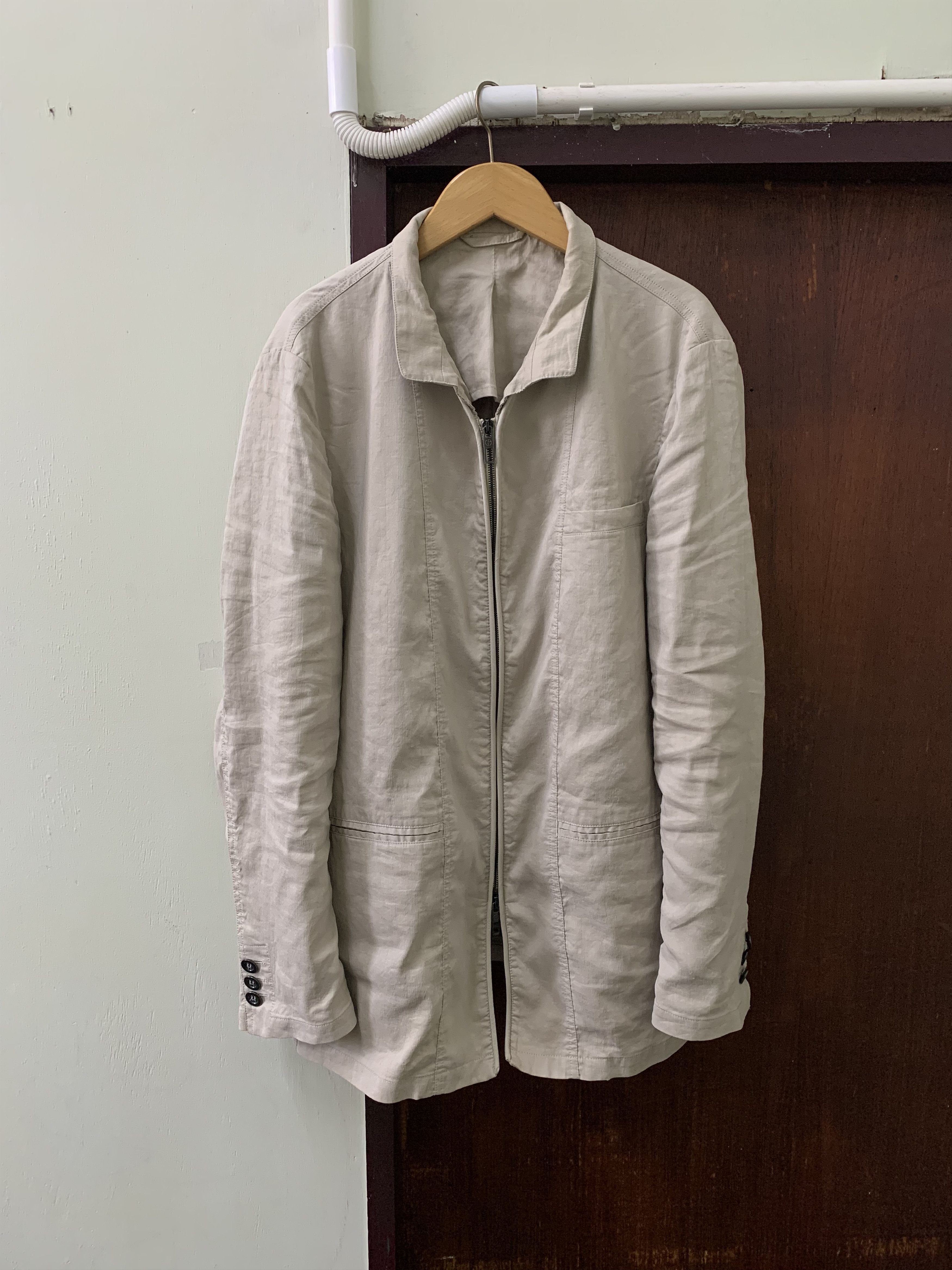 Giorgio Armani 🪡Vintage Giogio ARMANI Double Zip Jacket✨ Size US M / EU 48-50 / 2 - 1 Thumbnail