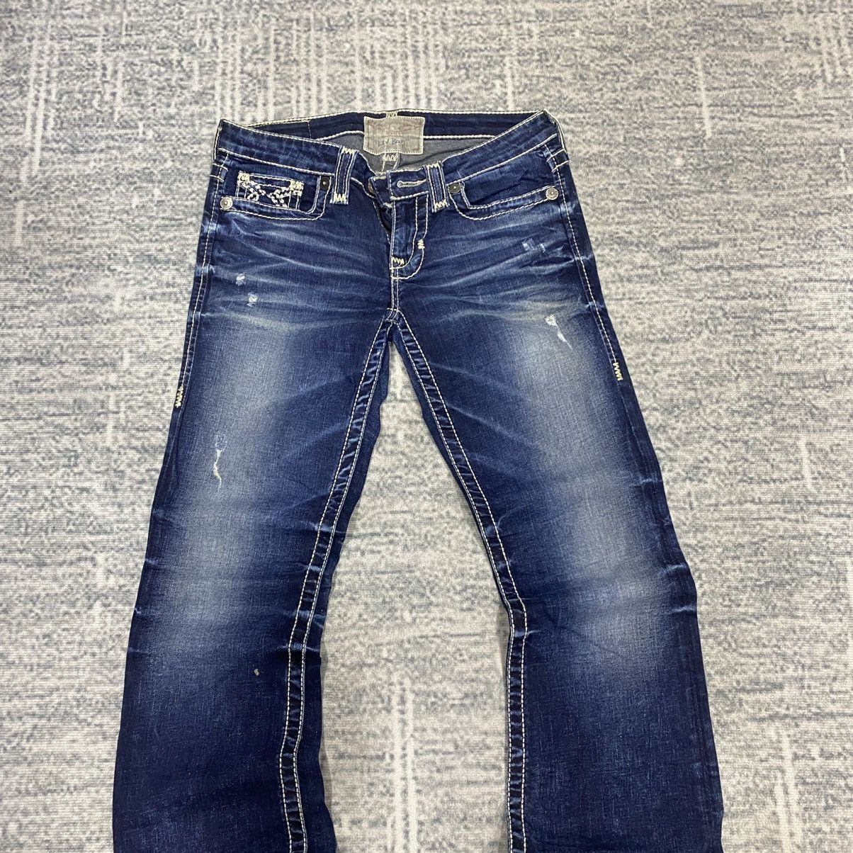 Japanese Brand Flared🔥 Big Star Bootcut Jeans Punk Size US 30 / EU 46 - 5 Thumbnail