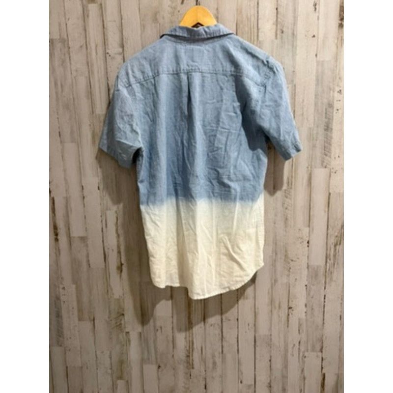 Levi's Levi's Men's Medium Blue Ombre Short Sleeve Button-Up Shirt Size US M / EU 48-50 / 2 - 4 Thumbnail