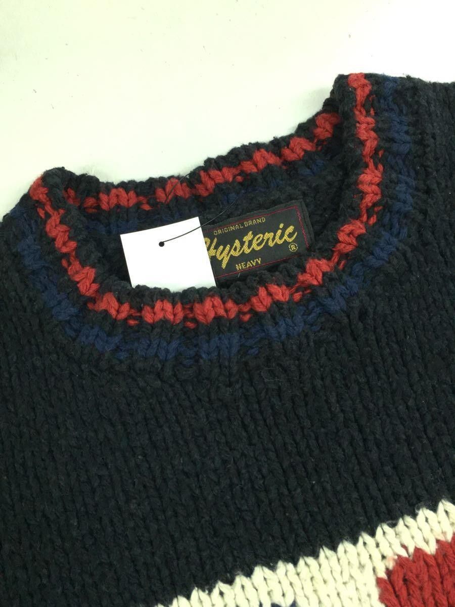 Hysteric Glamour Oversized Logo Stitch Knit Sweater Size US L / EU 52-54 / 3 - 3 Thumbnail