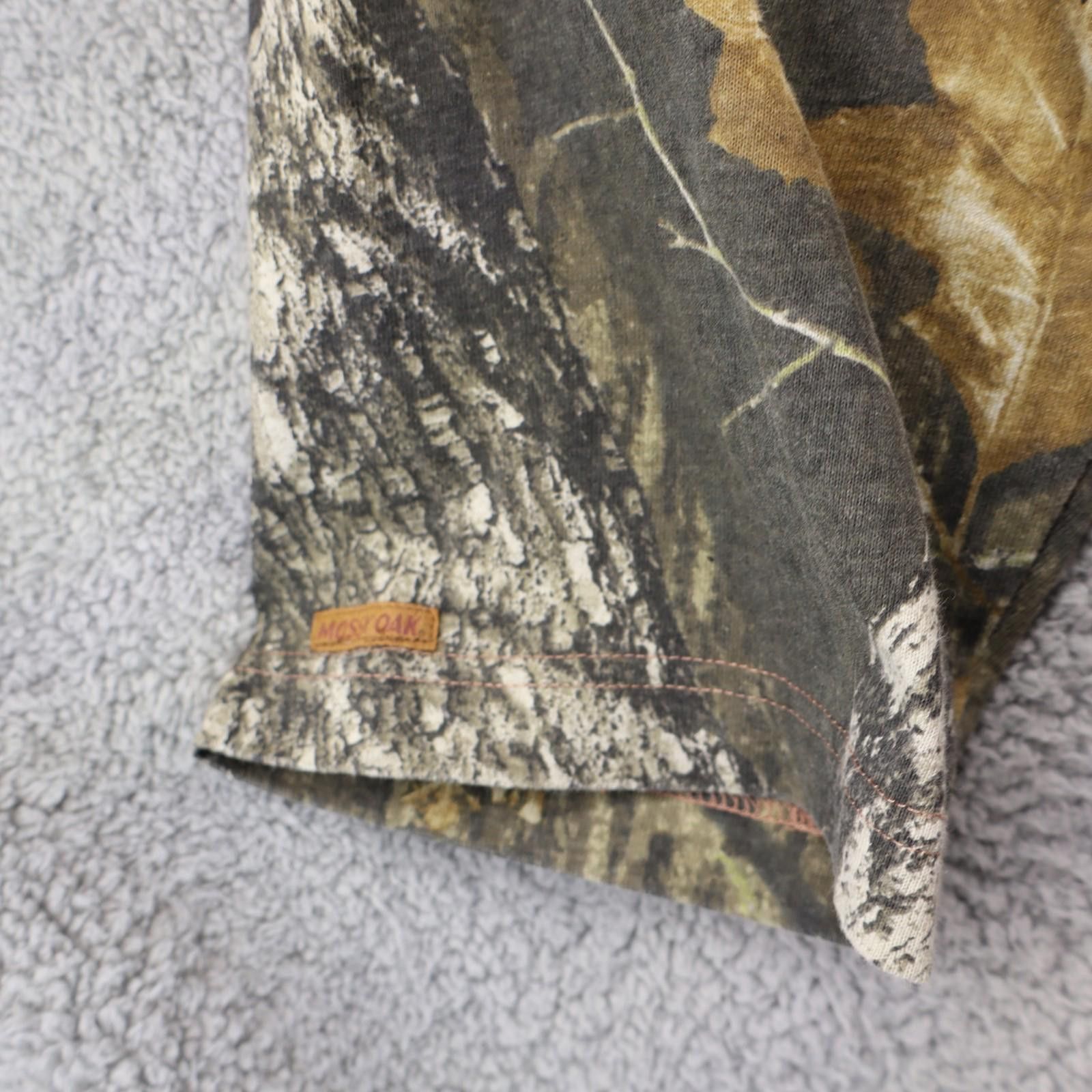 Mossy Oaks New Mossy Oak Polo Shirt Men Large Elements Hunting Camo NWT Size ONE SIZE - 4 Thumbnail