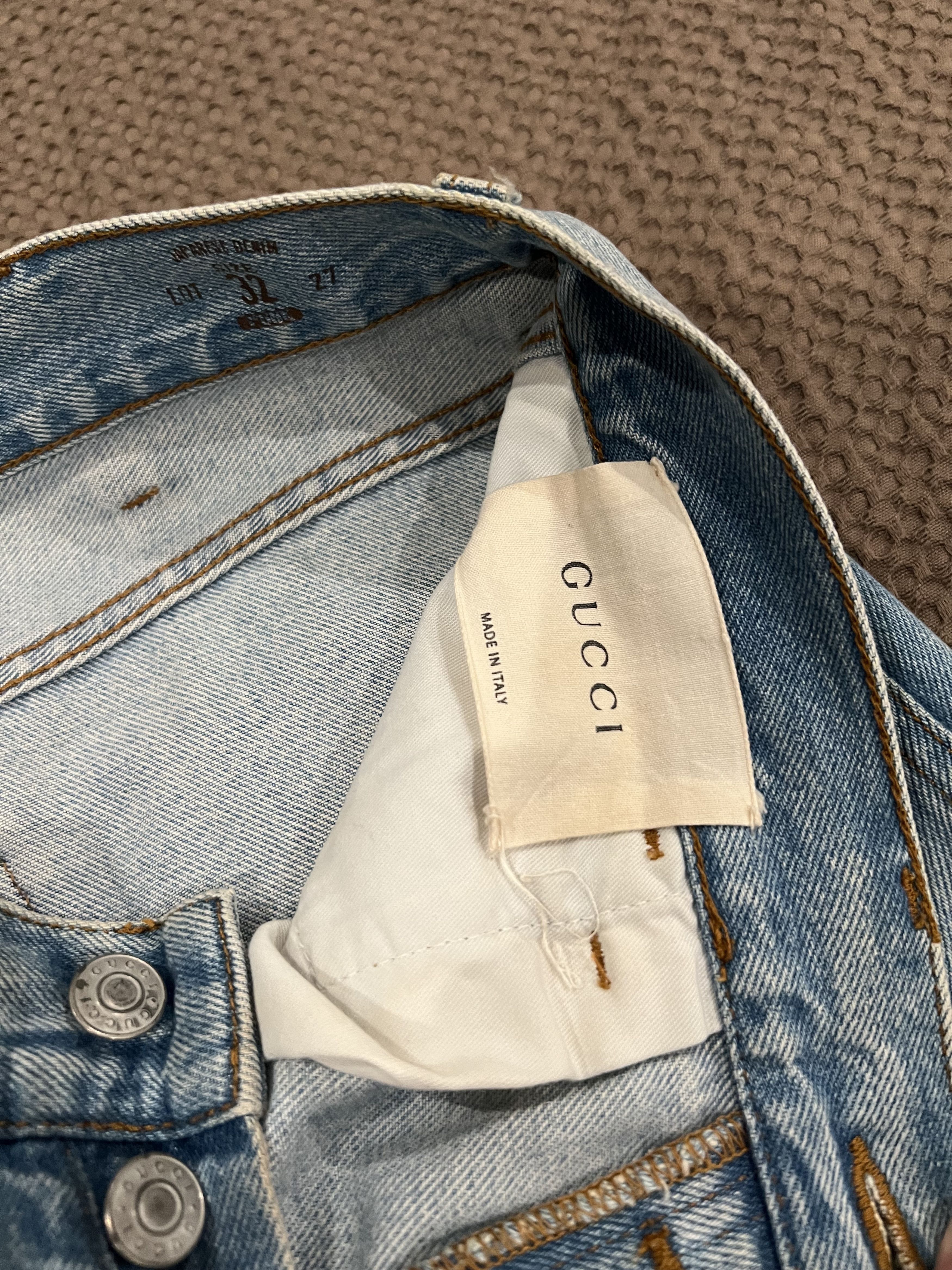 Gucci Graffiti jeans Size US 32 / EU 48 - 5 Thumbnail