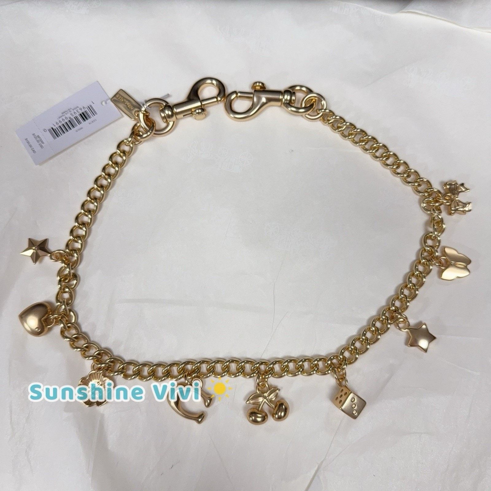 Chrome Hearts Plus Bracelet w/ Cross Charm +++