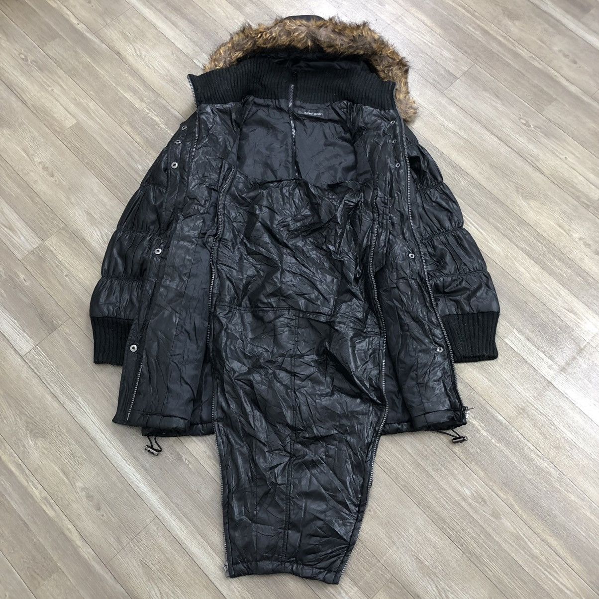 Japanese Brand 2000s Aller Bien Fur Puffer Bono Jacket Beauty Beast Goa Lgb Size US L / EU 52-54 / 3 - 14 Thumbnail