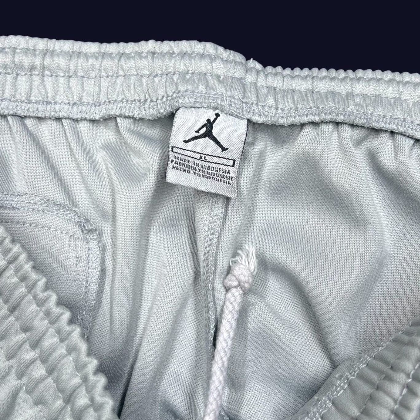 Nike NIKE JORDAN (2007) Classic Embroidered Mini Logo Tracksuit Bottoms Pants XL Grey Mens Trousers Activewear Logo 2007 Size 46R - 6 Thumbnail