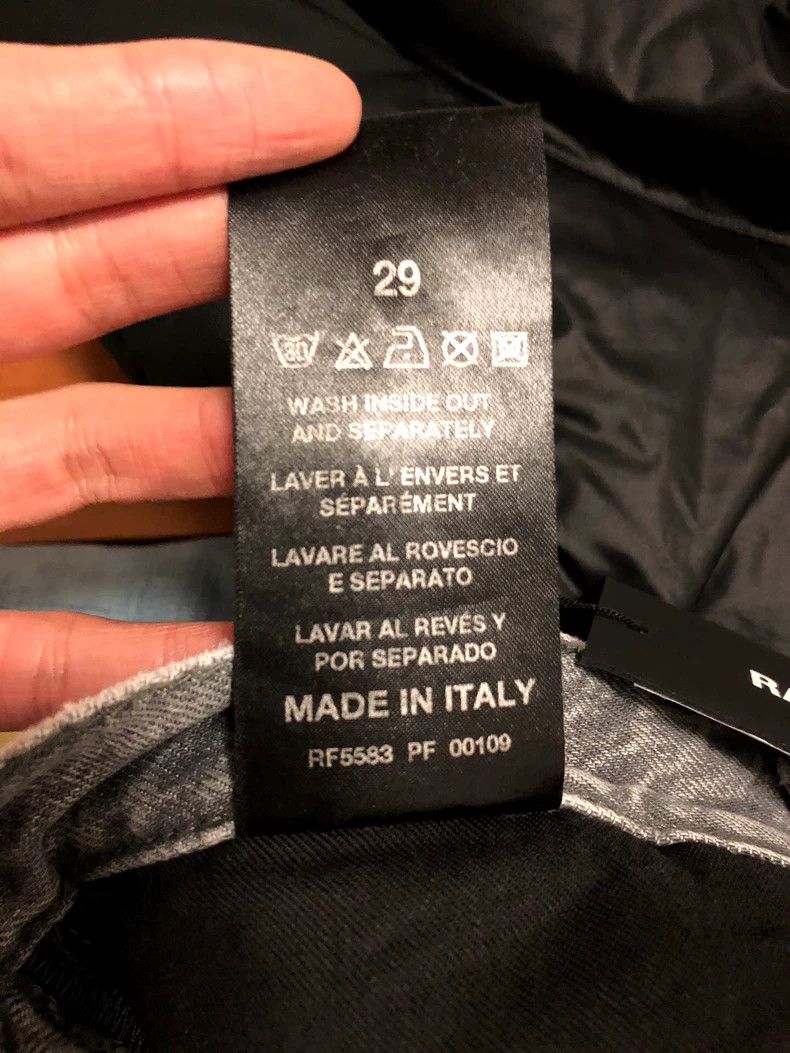 Raf Simons Raf SimonsGrey double-zip jeans 2503-Nextarrow Size US 29 - 8 Thumbnail