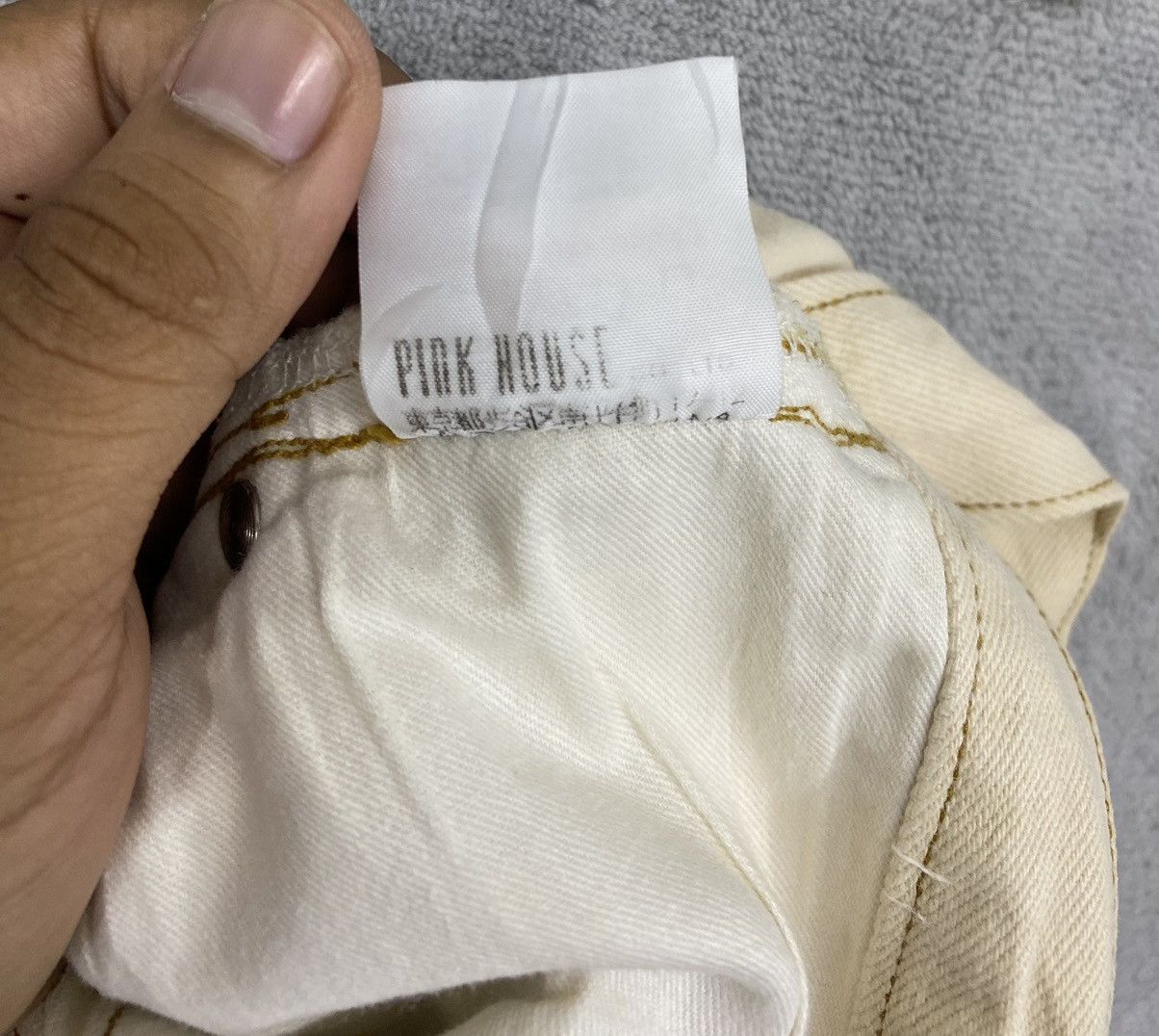 Japanese Brand × Karl Helmut Old KARL HELMUT Patches Karl In Pocket Denim Size US 29 - 13 Thumbnail