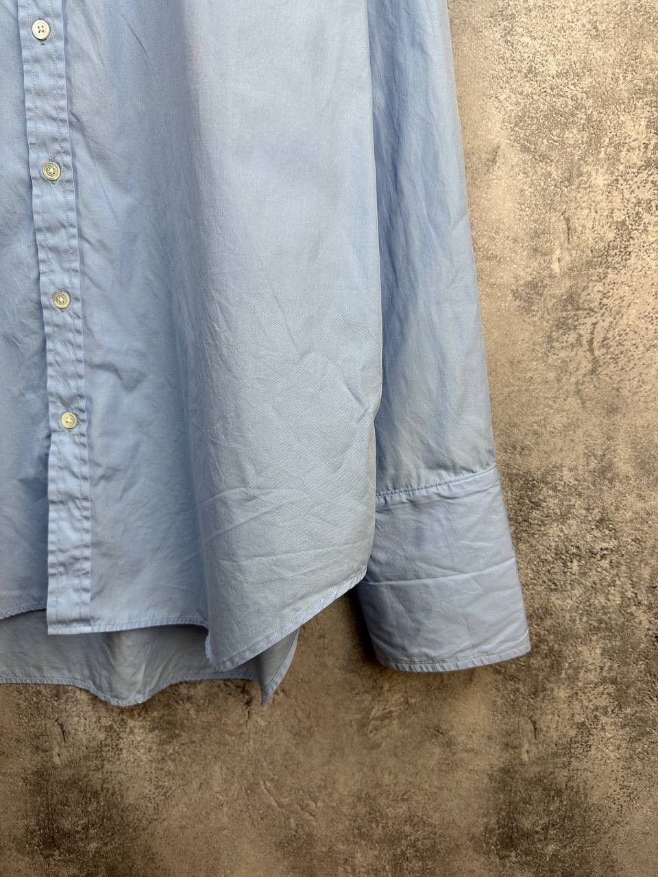 Anderson & Sheppard Anderson & Sheppard Savile Row Light Blue Dress Shirt French Size US XL / EU 56 / 4 - 8 Thumbnail