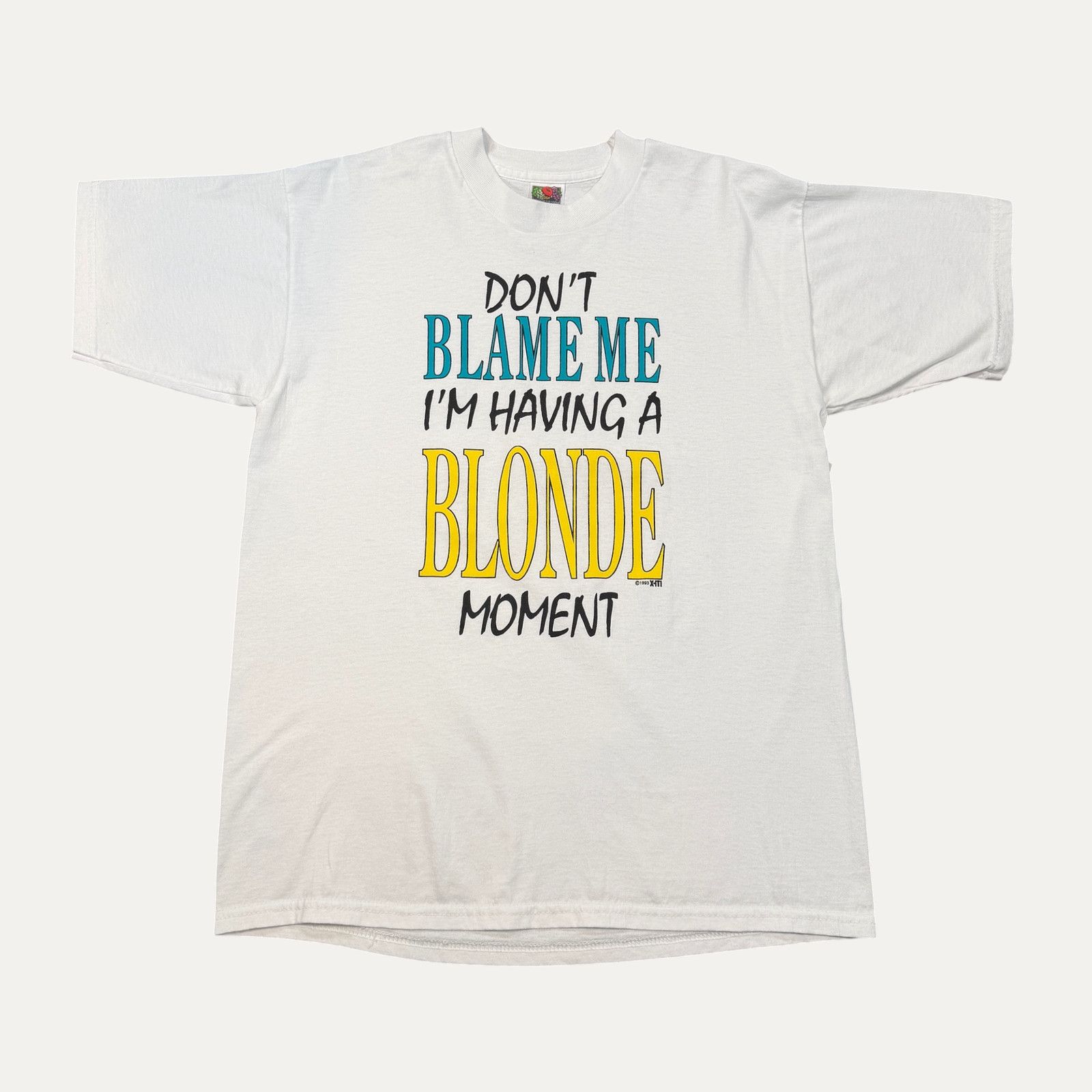 Vintage Vintage Blonde T-Shirt Size US L / EU 52-54 / 3 - 1 Thumbnail