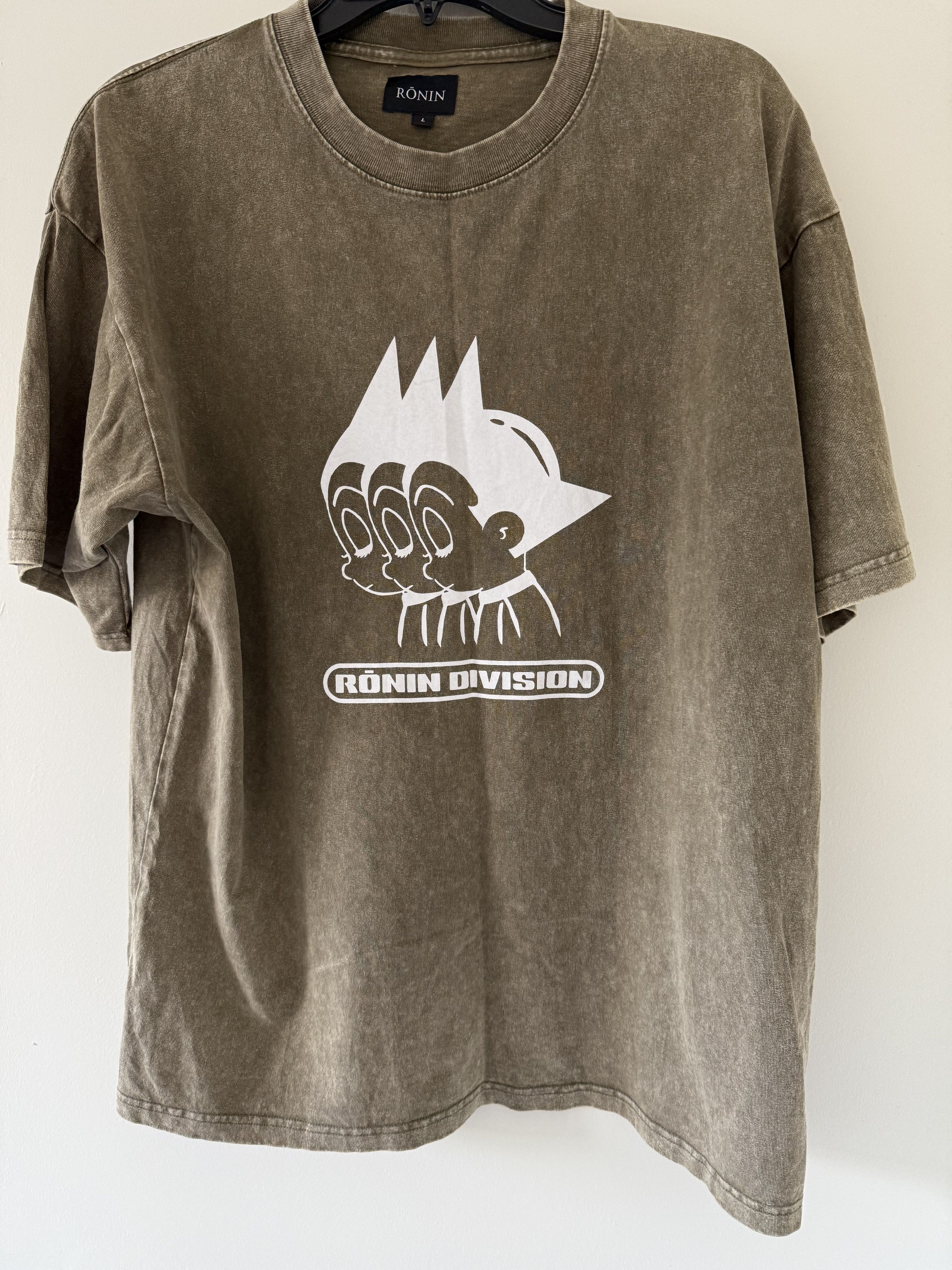 Ronin Division Astro Boy Tee - Olive Green Size US L / EU 52-54 / 3 - 3 Thumbnail