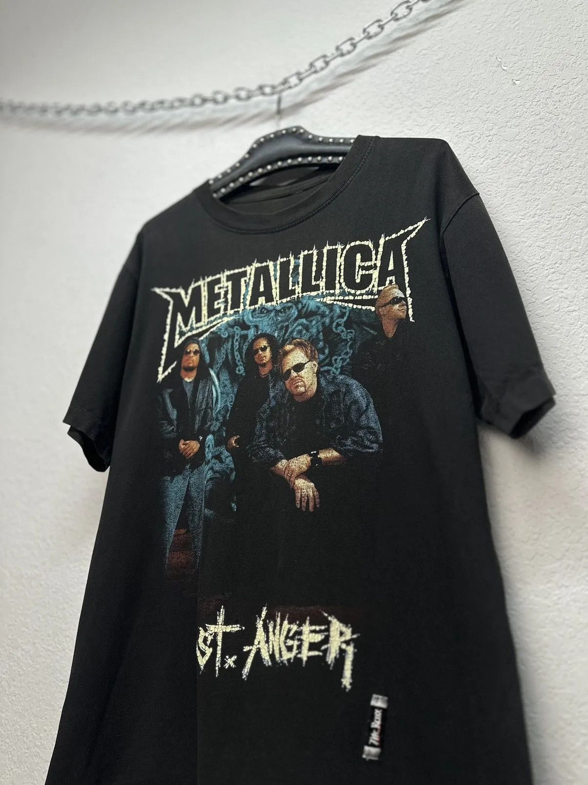 Metallica Vintage Metallica T-shirt 1990 Concert Tour Band tee Rock Size US L / EU 52-54 / 3 - 6 Thumbnail