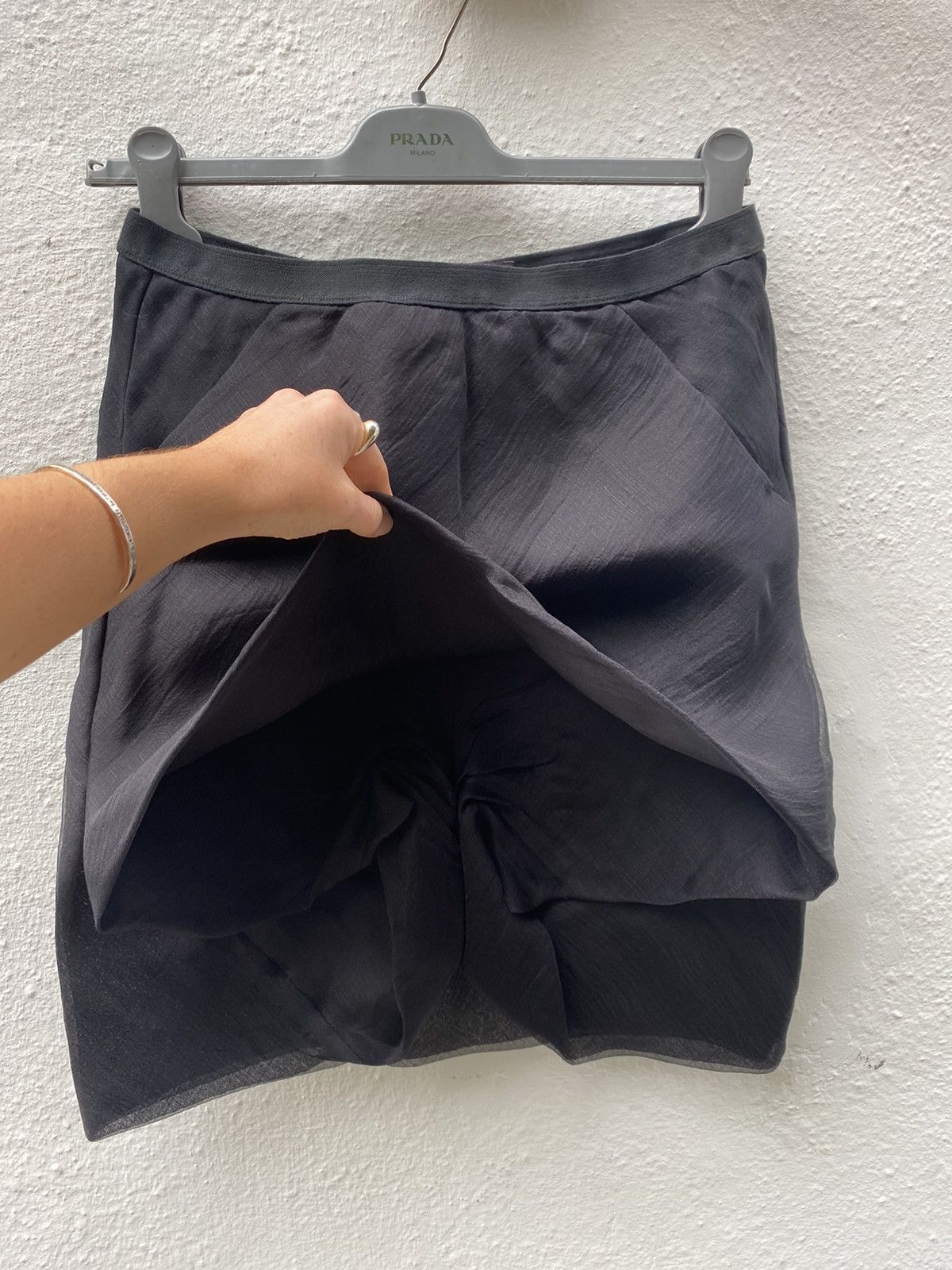 Rick Owens Rick Owens ANTHEM SS11 Silk Skort Size 28" / US 6 / IT 42 - 5 Thumbnail