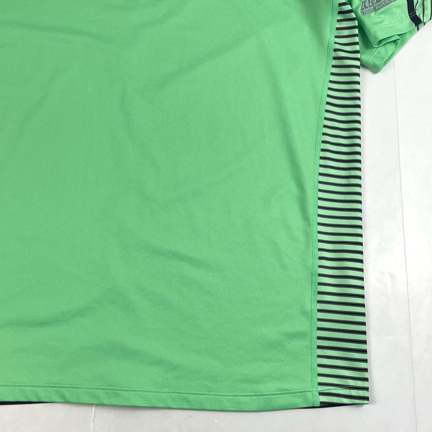 Nike Nike Dri-Fit Polo Shirt - Tiger Woods - Green - Men's - Medium - Short Sleeve - Collared - Button-Up Size US M / EU 48-50 / 2 - 5 Thumbnail