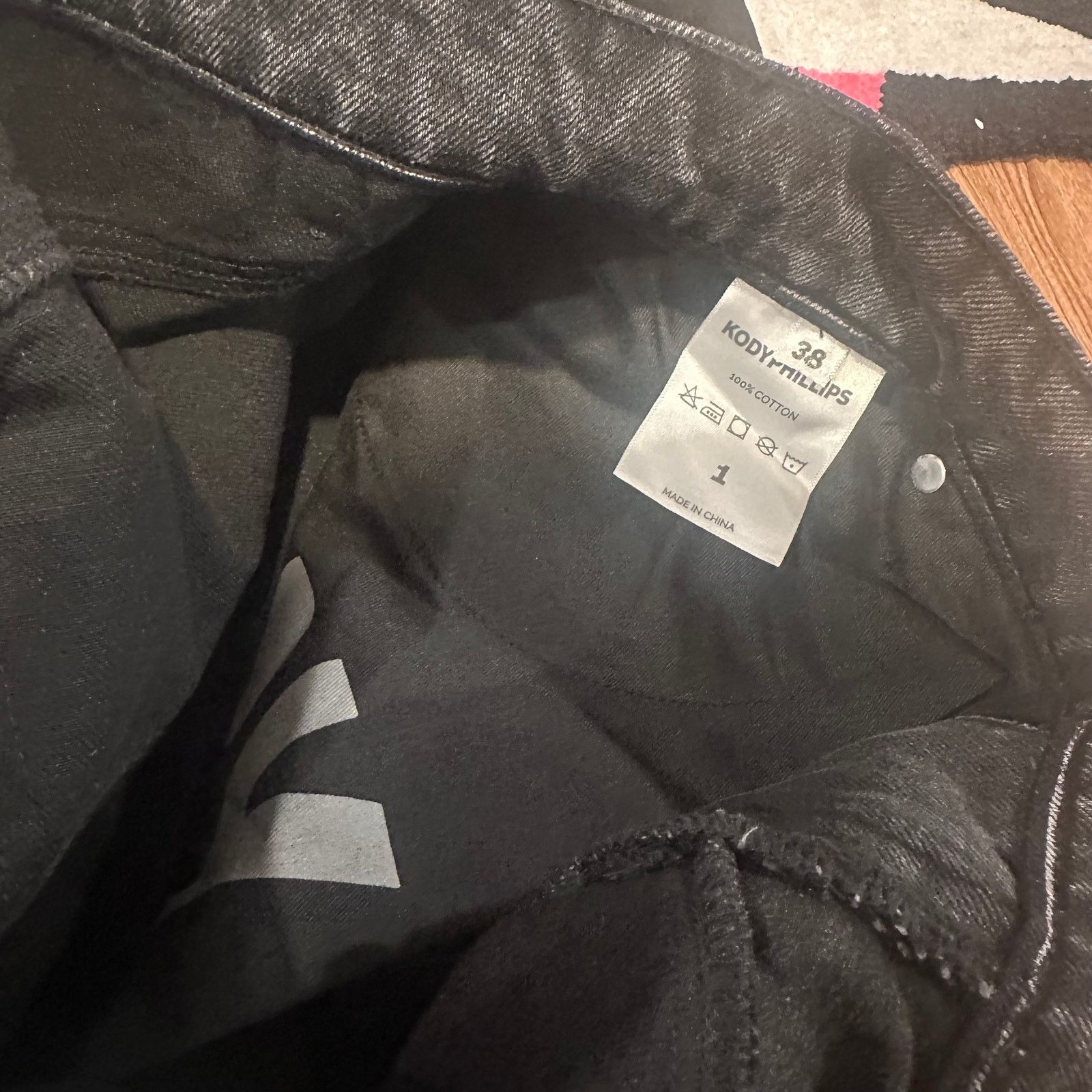Kody Phillips Curve Jeans x Kody Phillips - Black - Size 38 - Used Size US 38 / EU 54 - 9 Thumbnail