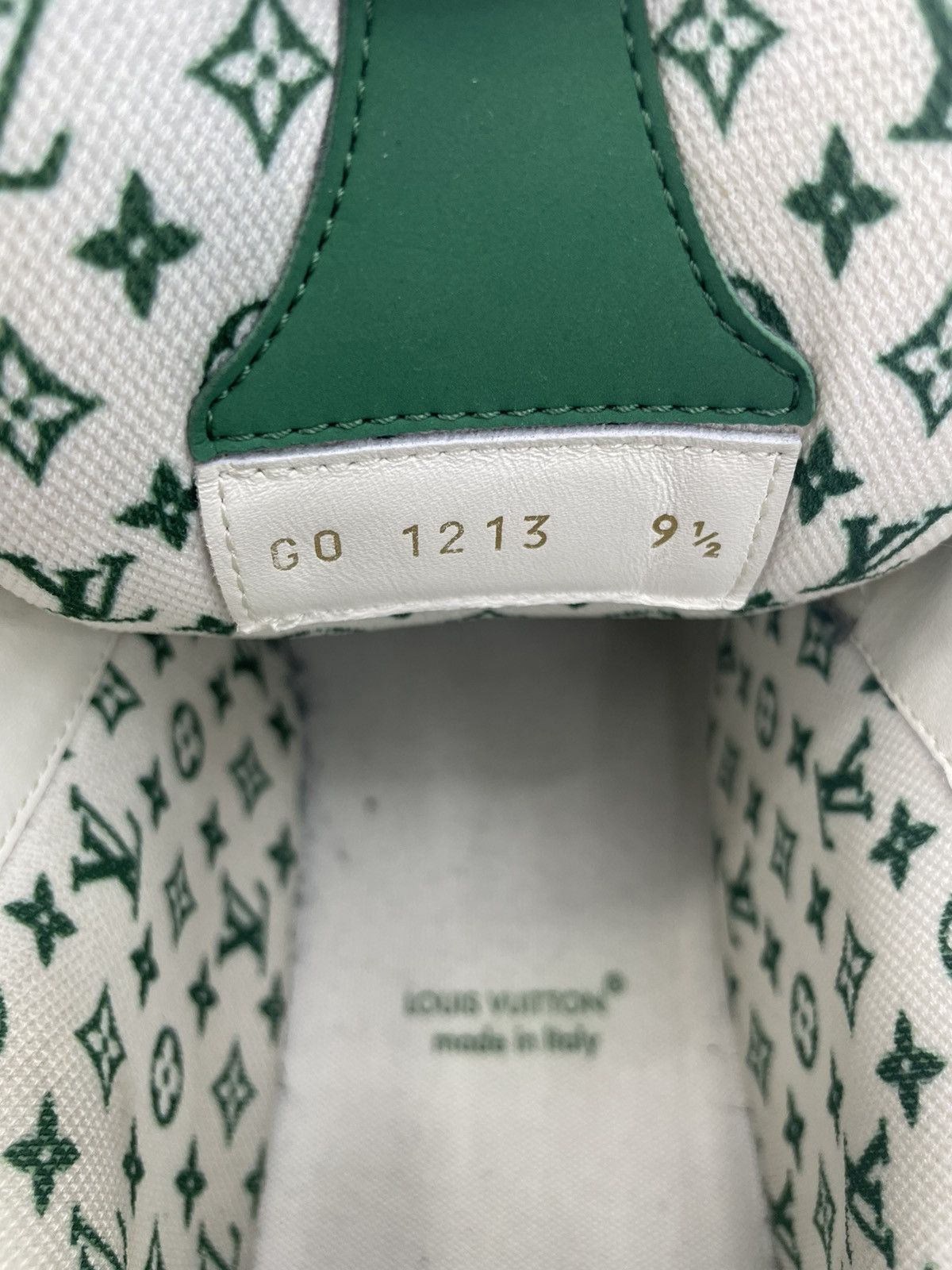 Louis Vuitton Louis Vuitton Skates Green and white Size US 11 / EU 44 - 7 Thumbnail