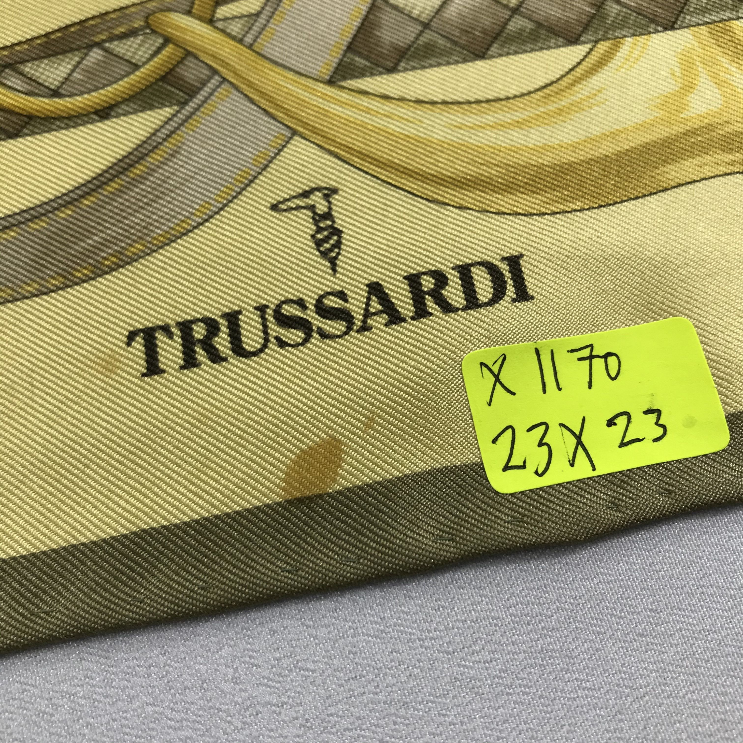 Trussardi Vintage Trussardi SIlk Scarf Size ONE SIZE - 8 Thumbnail